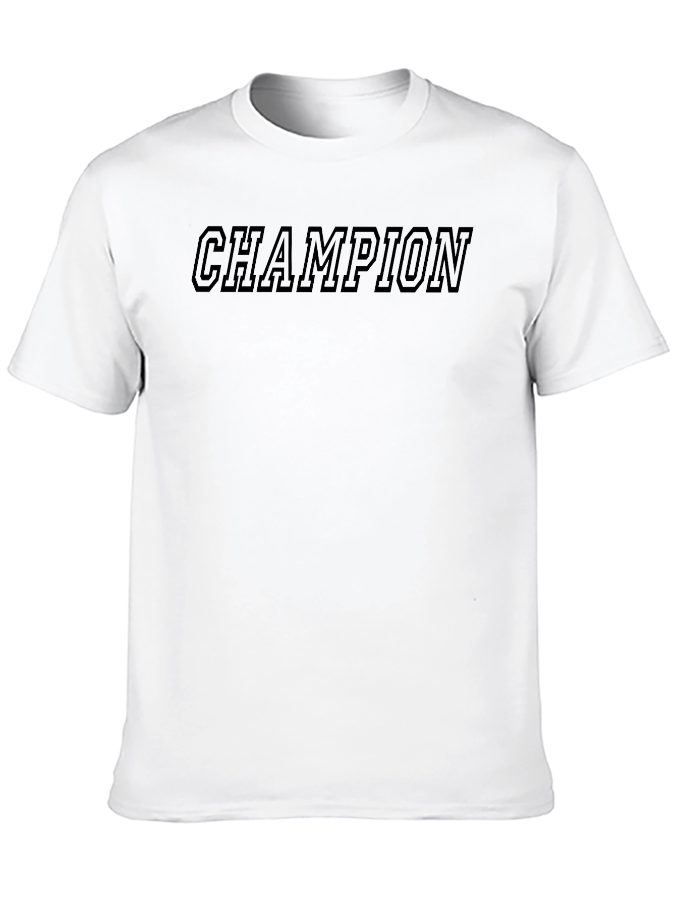 Black Men's Black Champion Graphic Tee view 10
