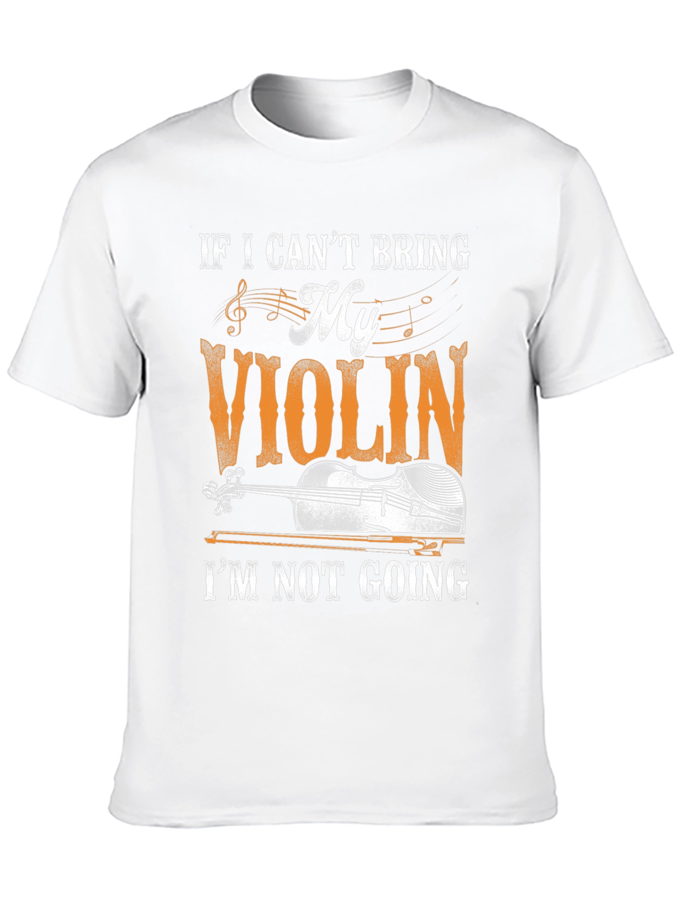 Black Violin Lover Graphic T-Shirt - Music Gift view 10