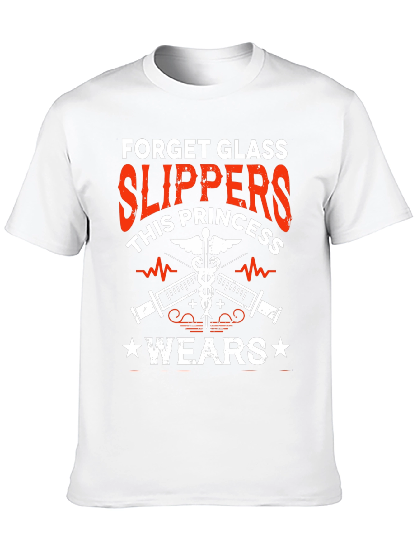 Black Nurse Princess T-Shirt - Glass Slippers Alternative view 10