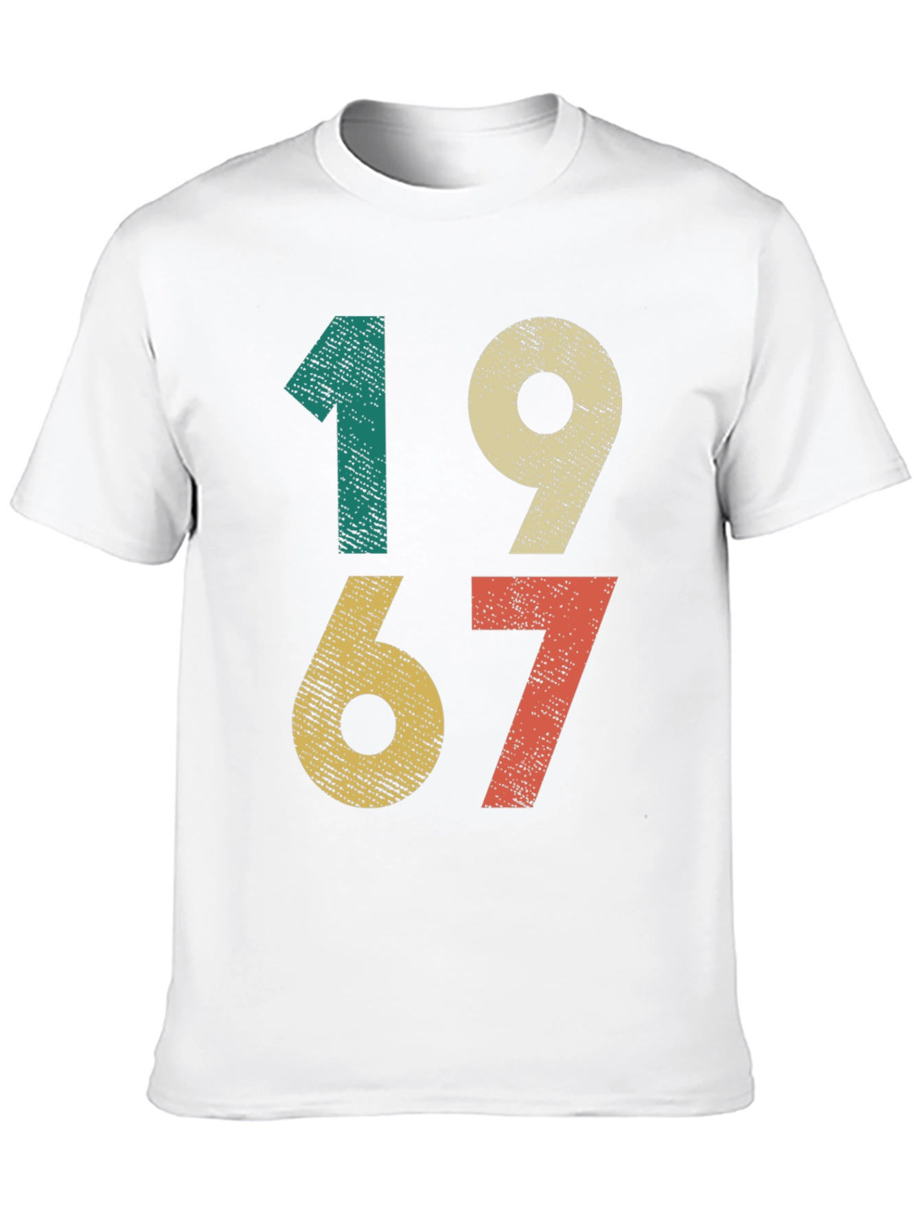 Black Vintage 1967 T-Shirt - Retro Birthday Gift view 10