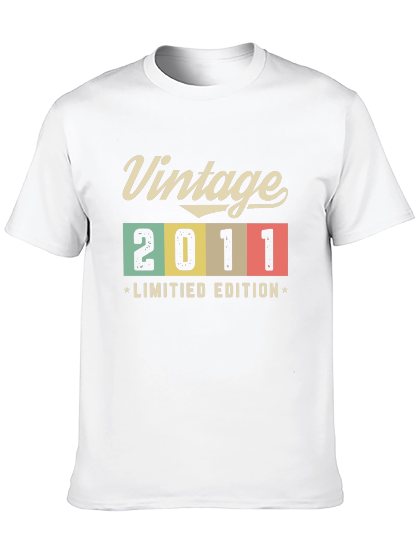Black Vintage 2011 Limited Edition Black T-Shirt view 10