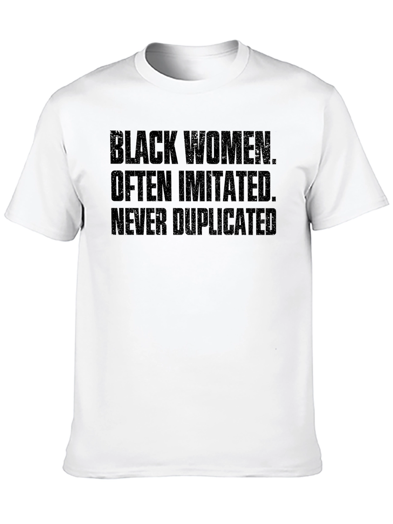 Black Black Women Often Imitated T-Shirt view 10