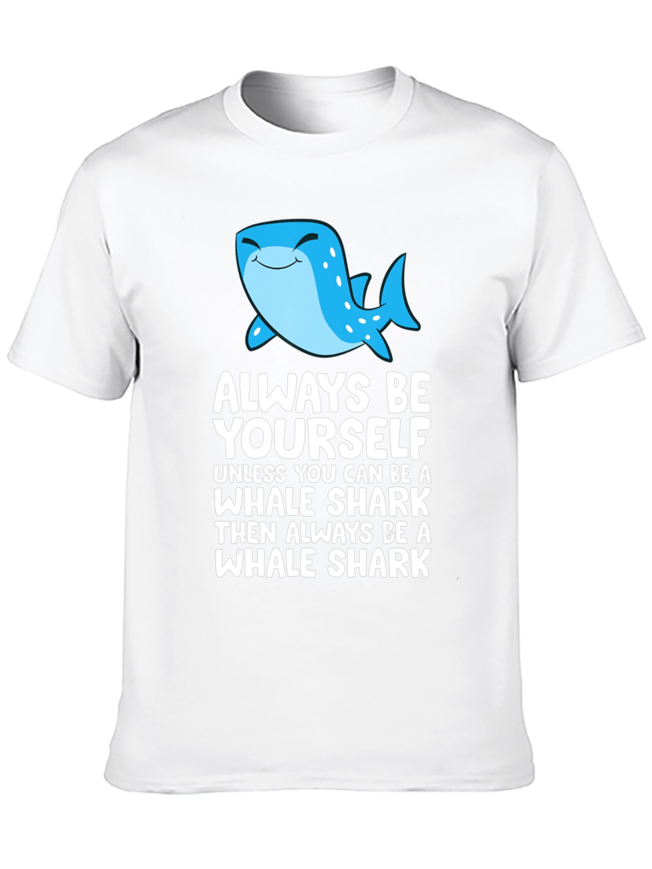 Black Whale Shark Graphic T-Shirt - Always Be Yourself Tee view 10
