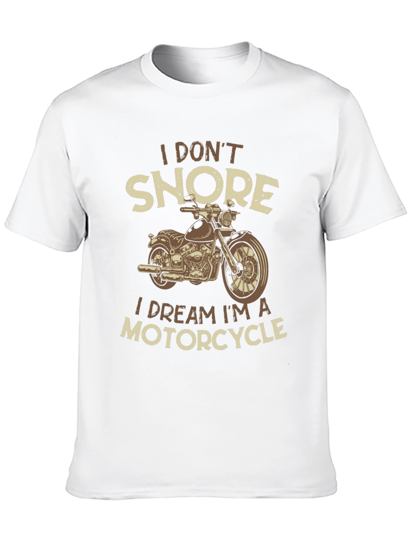 Black Motorcycle Dream T-Shirt - Funny Biker Tee view 10