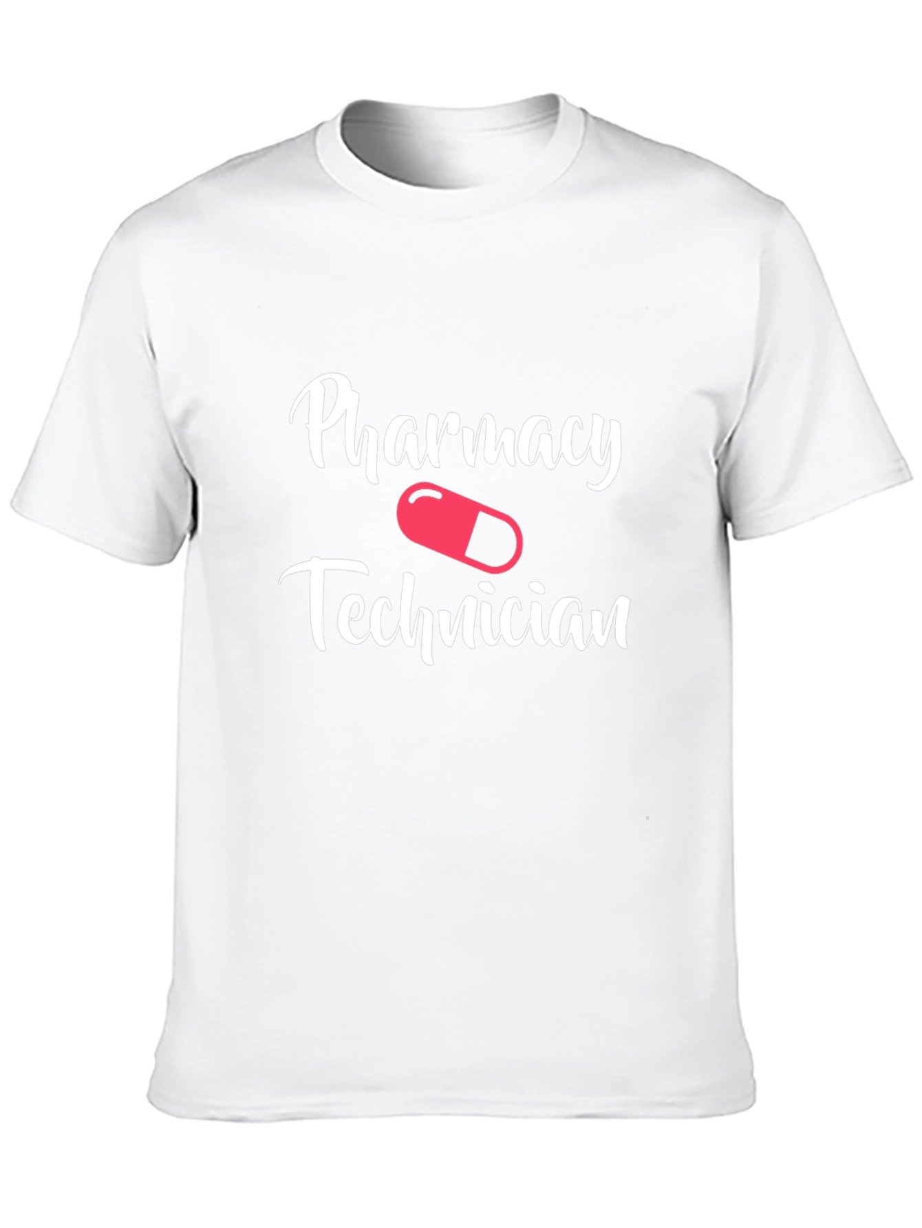 Black Pharmacy Technician T-Shirt - Novelty Design view 10