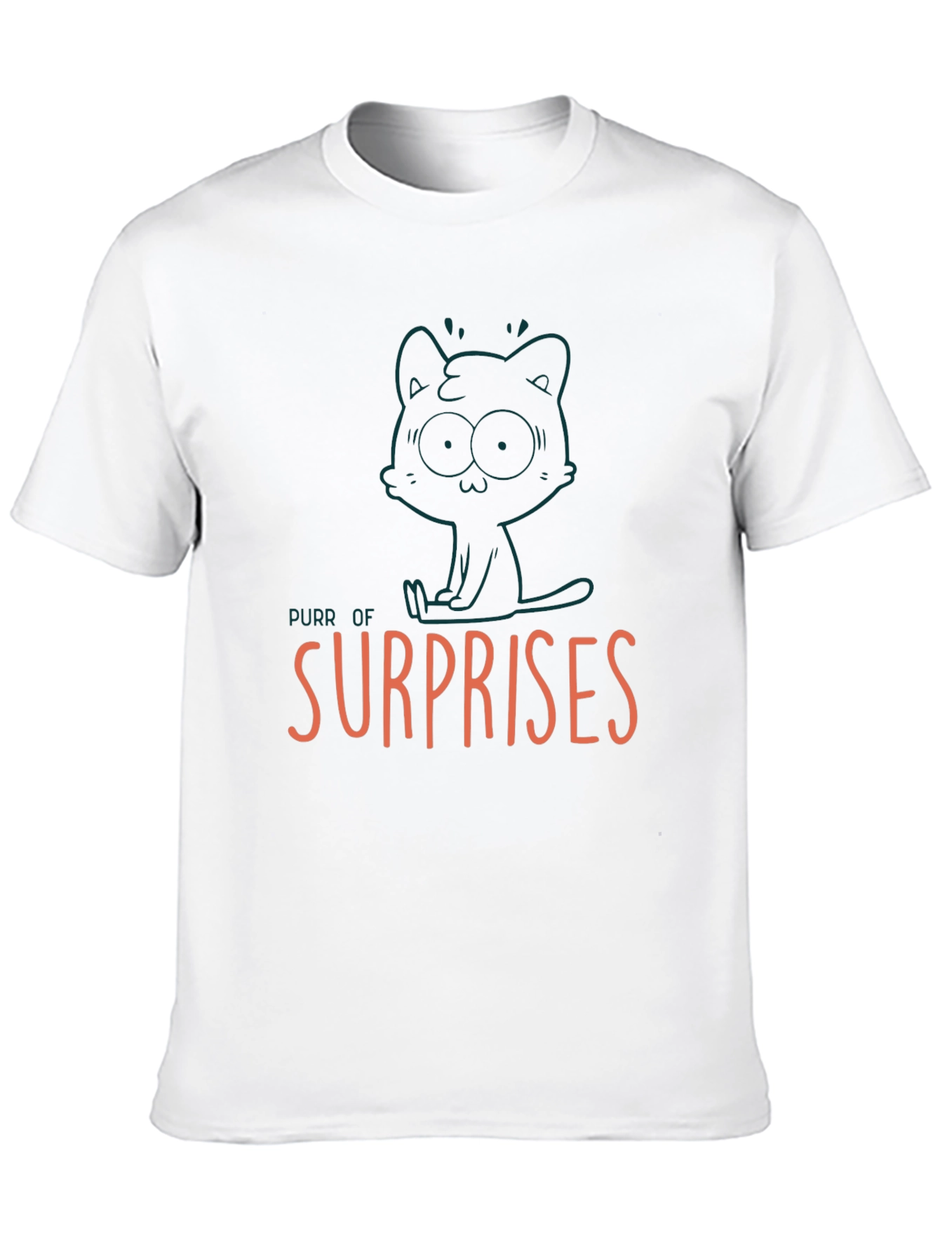 Black Purr of Surprises Graphic Tee view 10