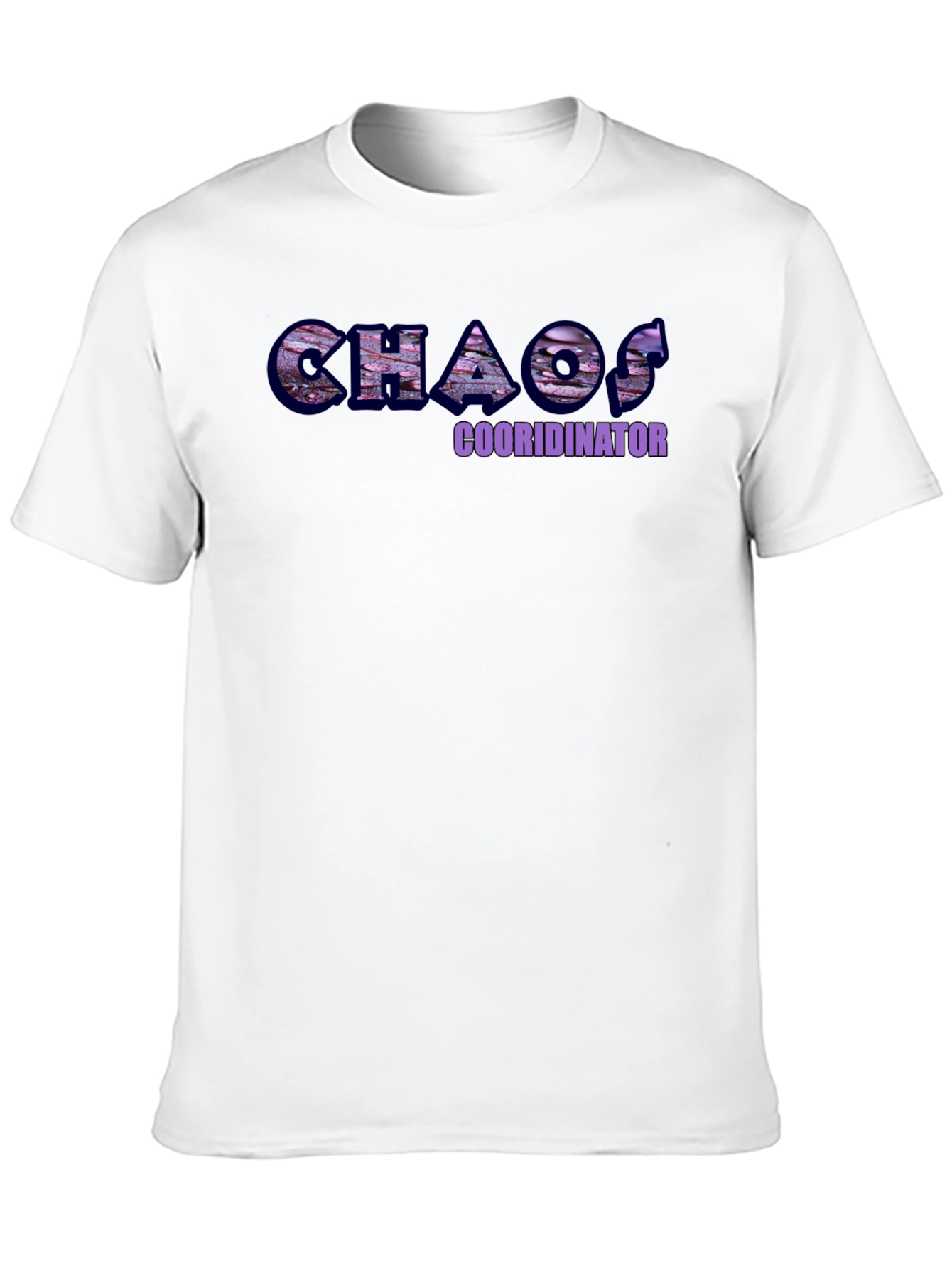 Black Chaos Coordinator Graphic T-Shirt view 10