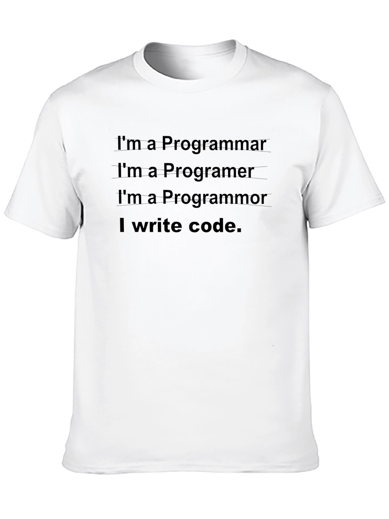 Black Programmer T-Shirt - Coding Humor Apparel view 10