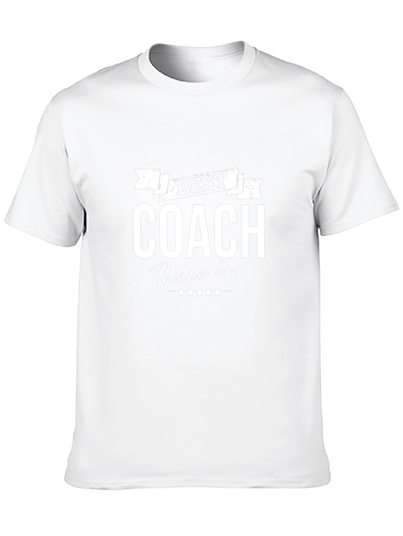 Black Best Coach T-Shirt - Black Cotton Tee for Coaches view 10