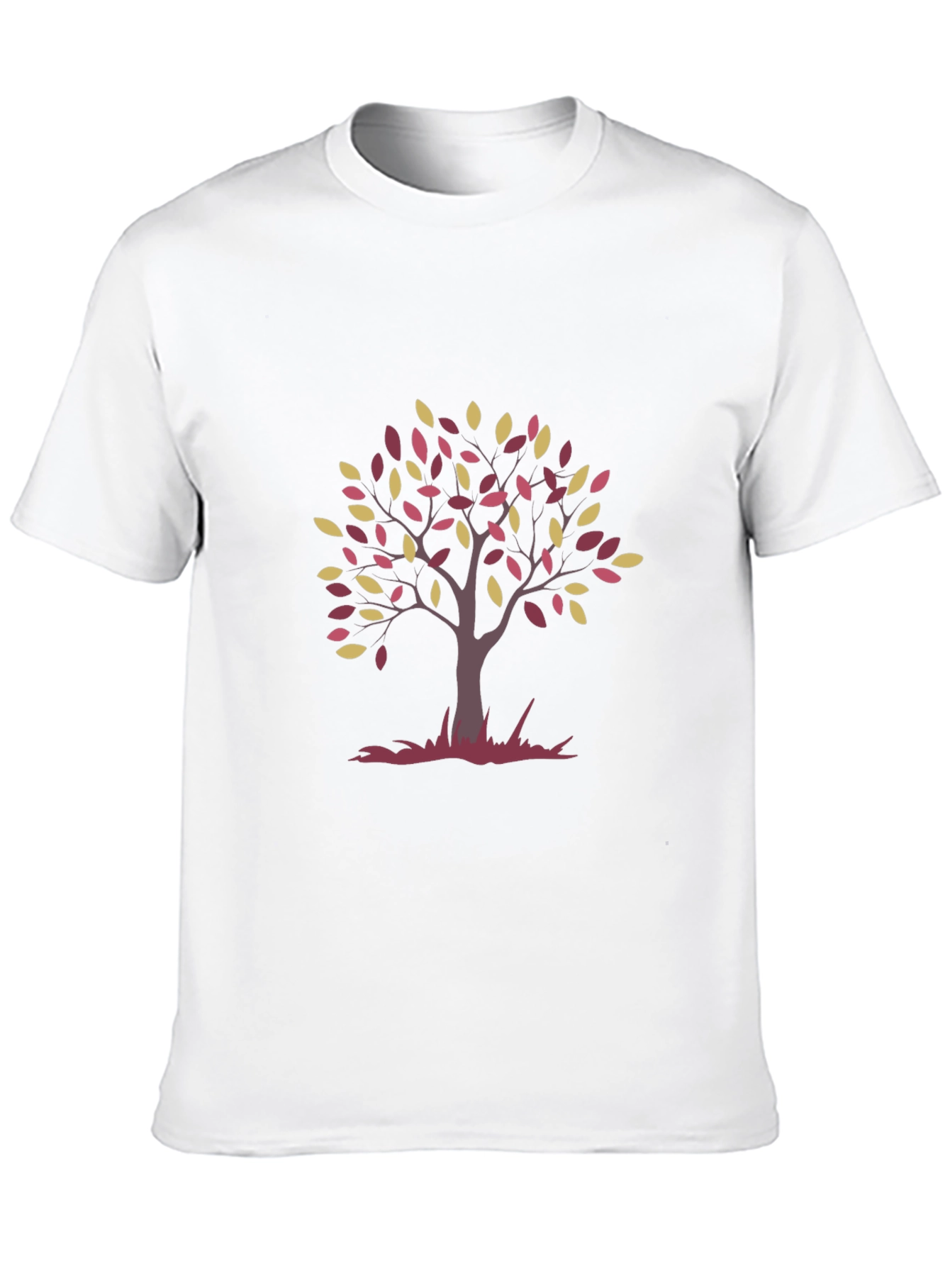 Black Nature Tree Graphic Tee - Casual Black T-Shirt view 10