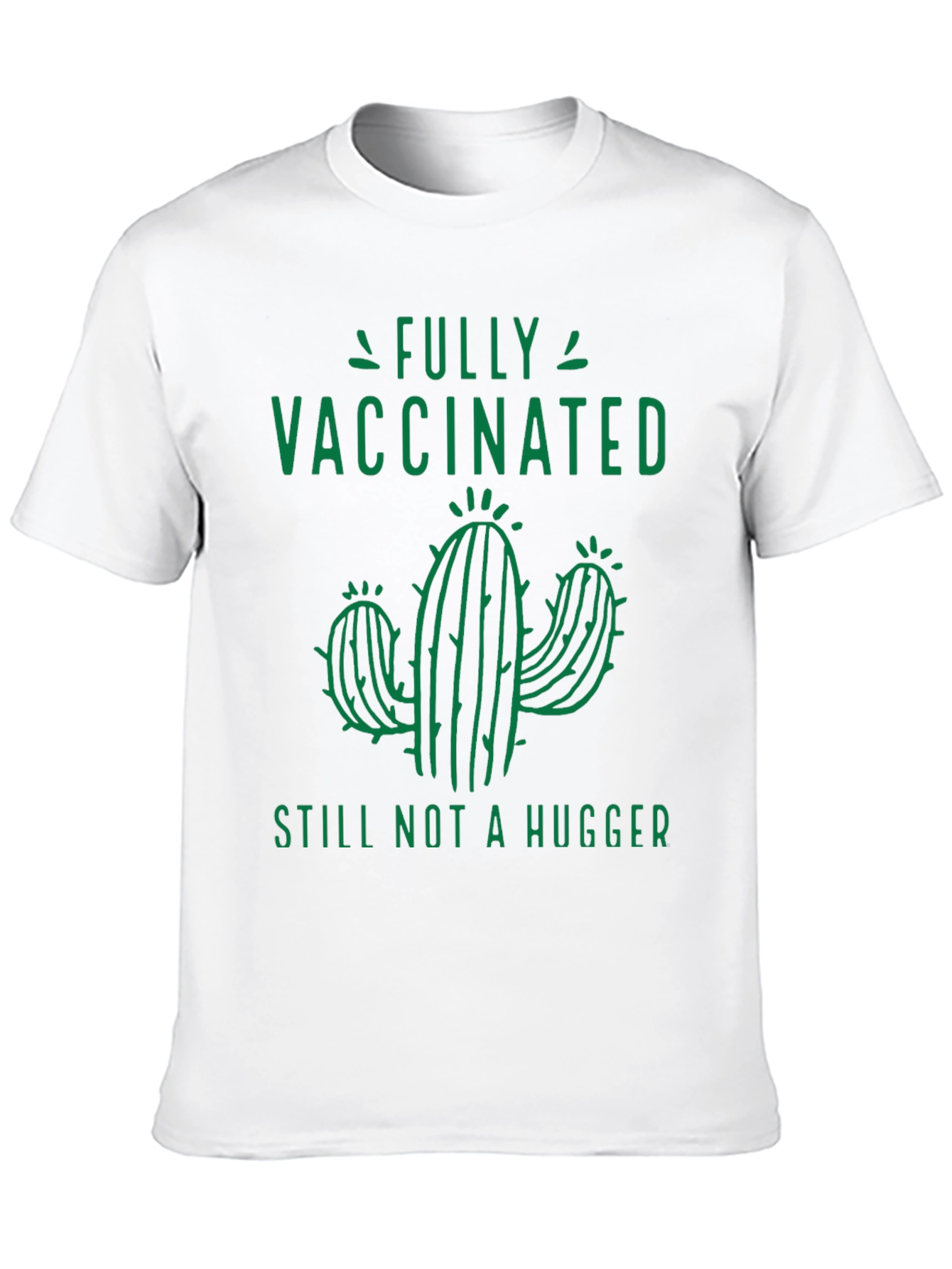 Black Fully Vaccinated Still Not a Hugger T-Shirt view 10