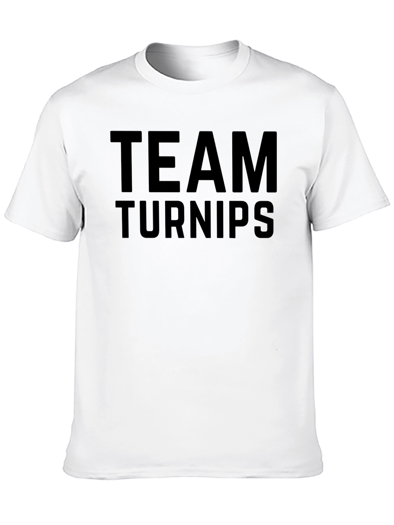 Black Team Turnips Graphic T-Shirt - Black view 10