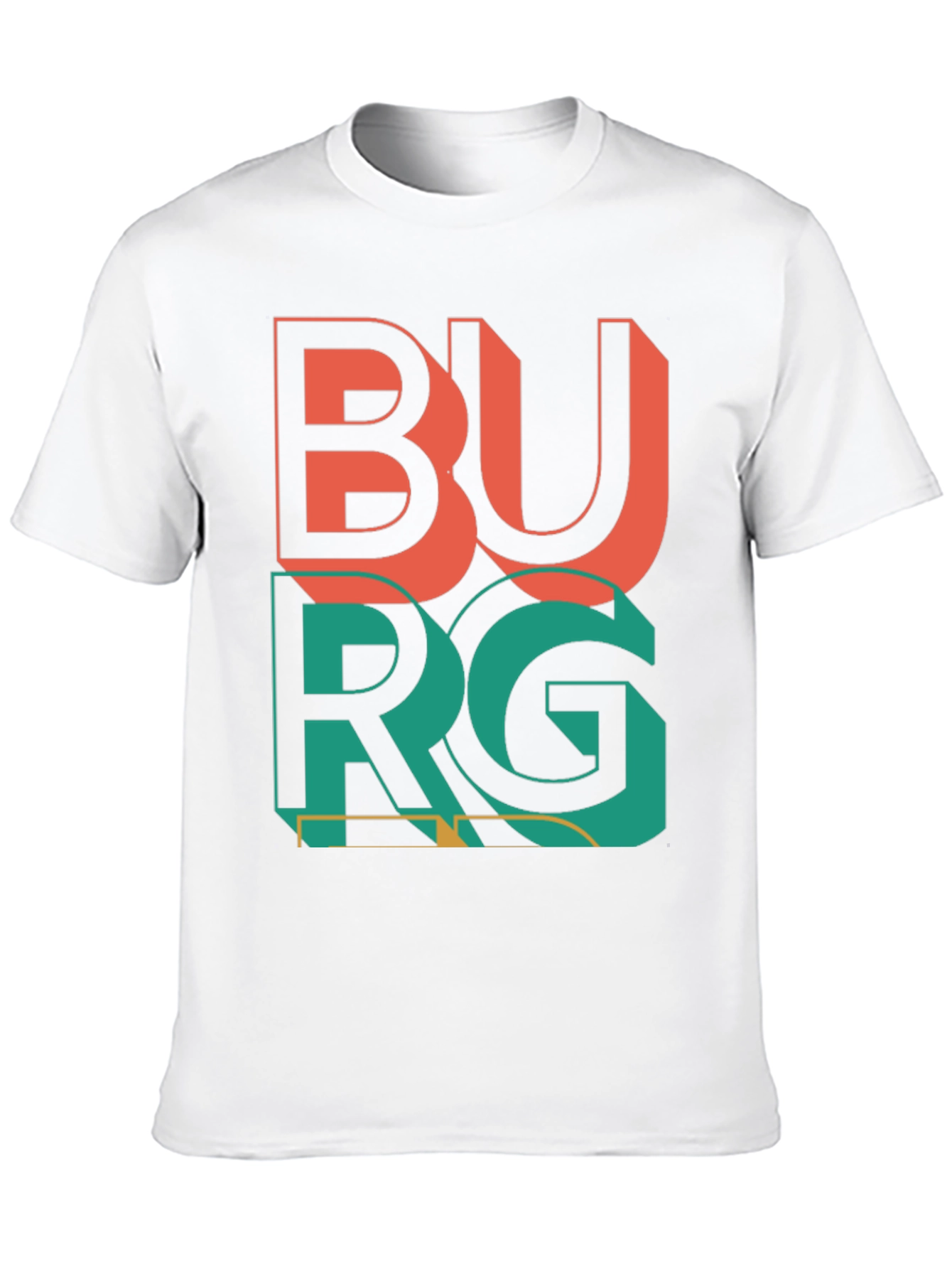 Black Burg Graphic Tee - Retro City Style view 10