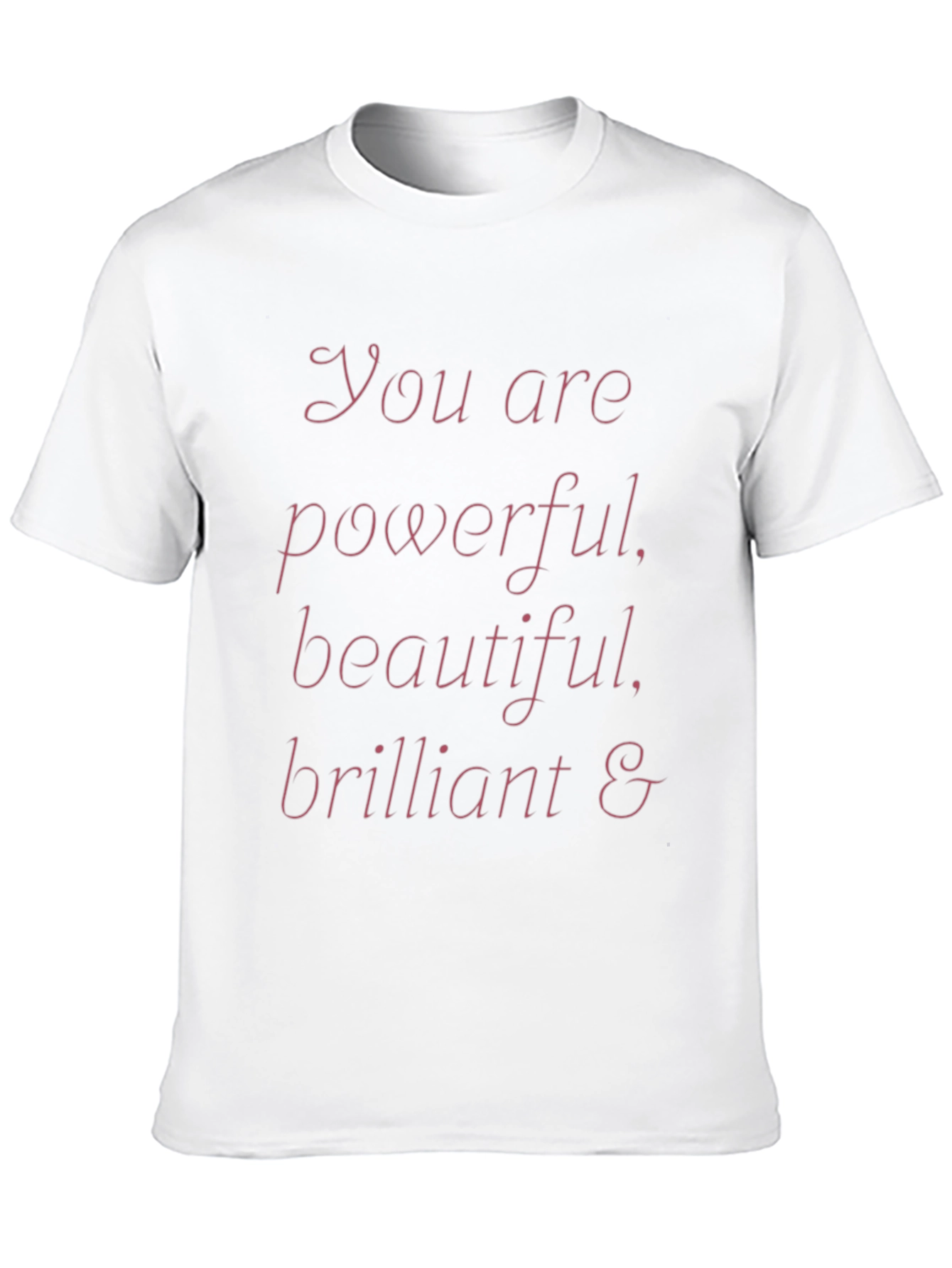Black Empowering Women's Graphic Tee - You are Powerful view 10