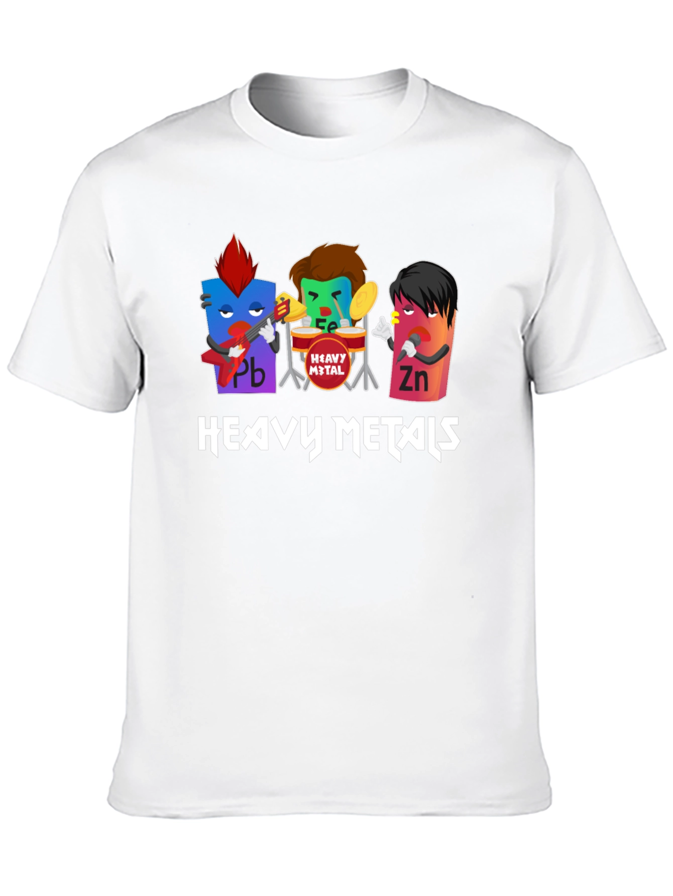 Black Heavy Metals Band T-Shirt view 10