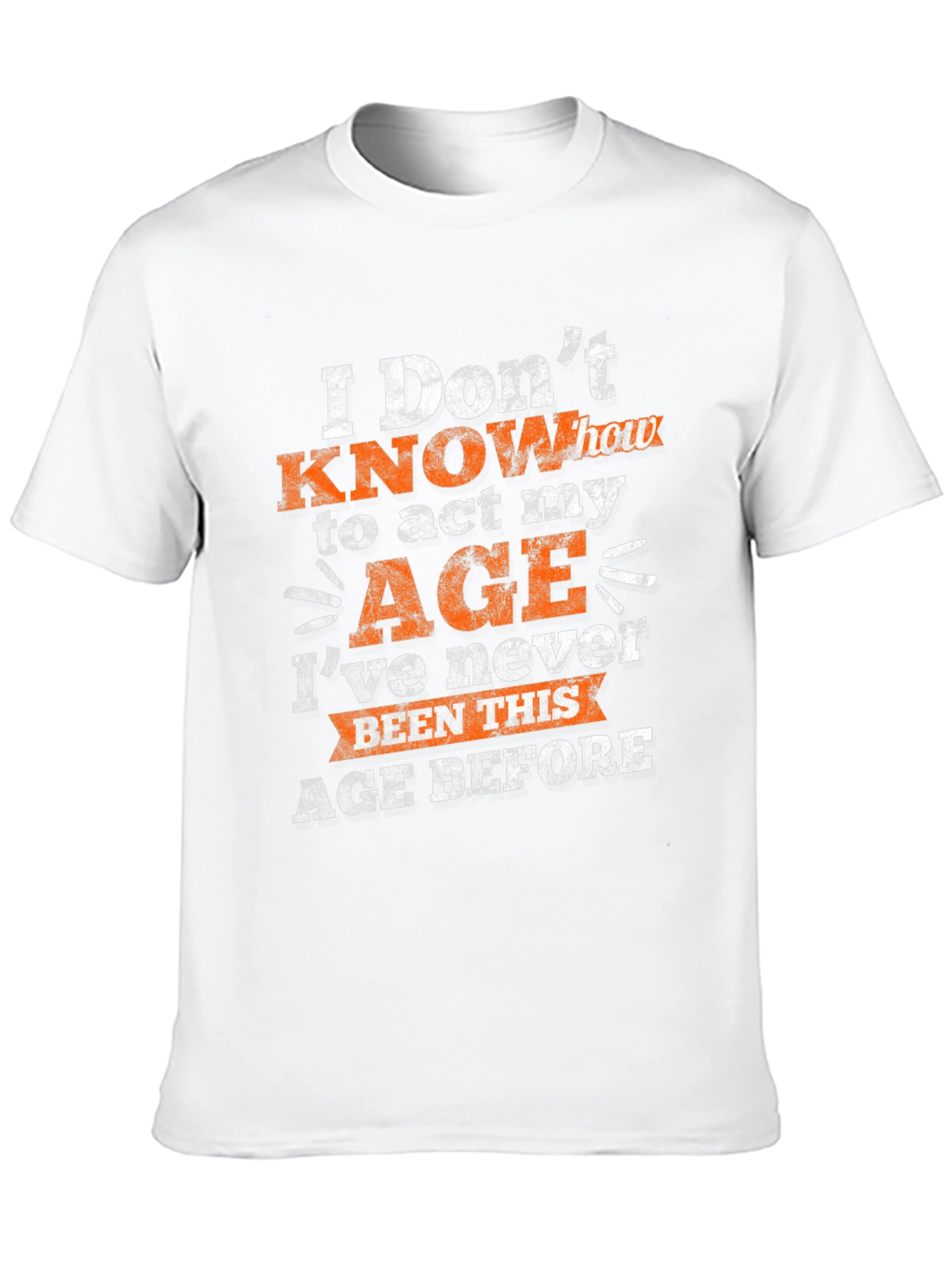 Black Funny Age Humor Graphic T-Shirt view 10