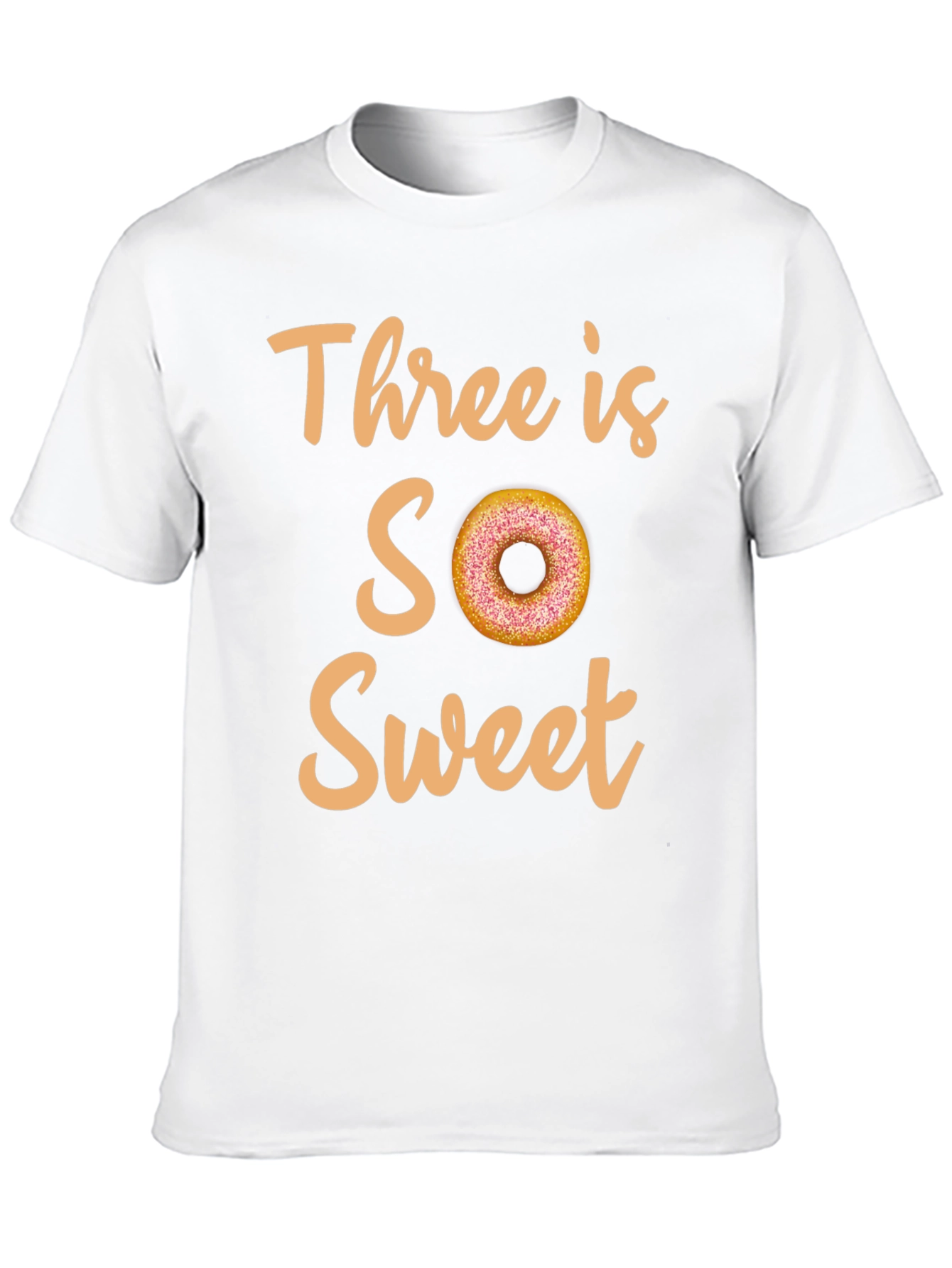 Three is So Sweet Donut T-Shirt - 10