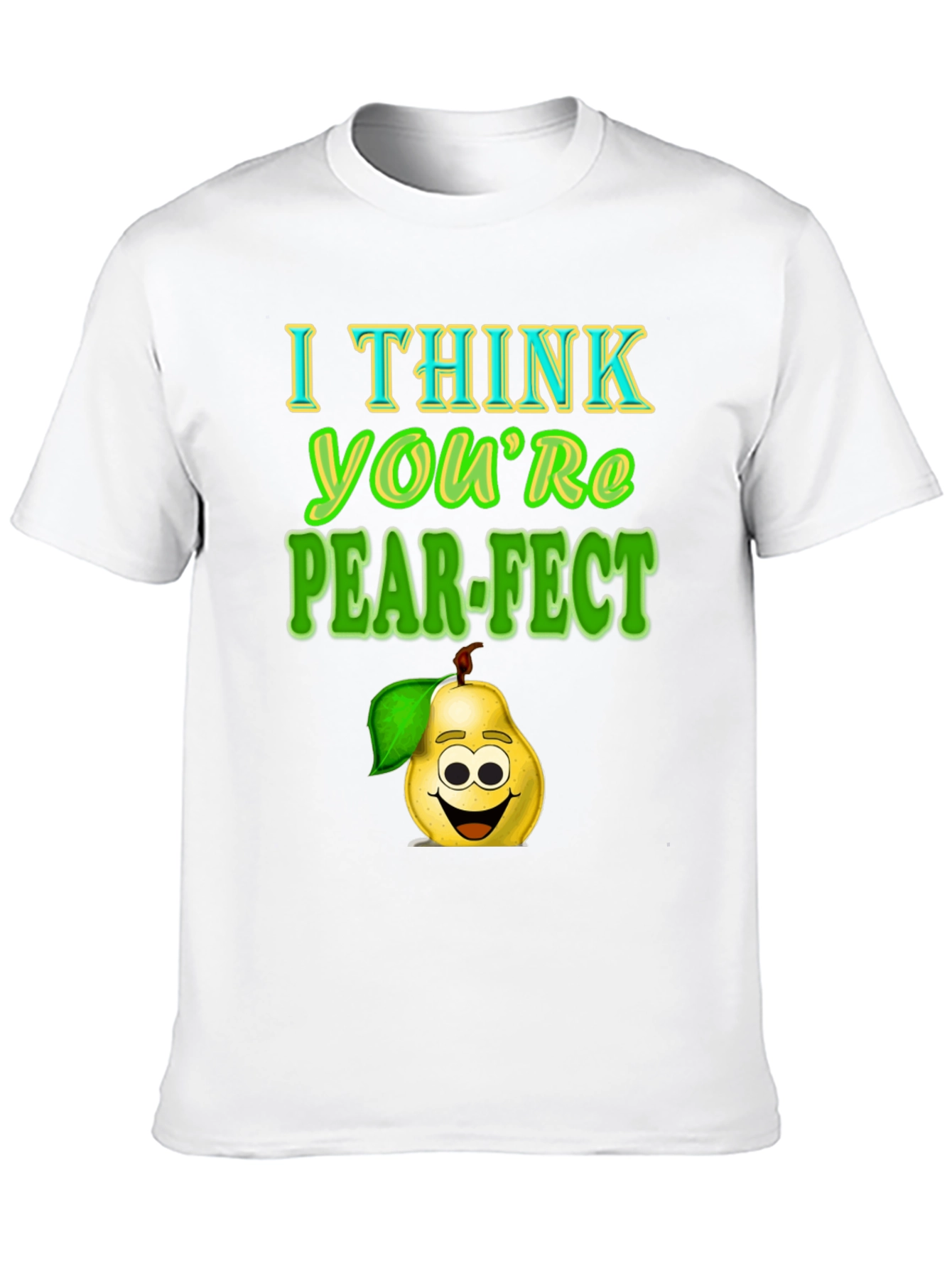 Black Pear-fect T-Shirt: Funny Fruit Pun Tee view 10