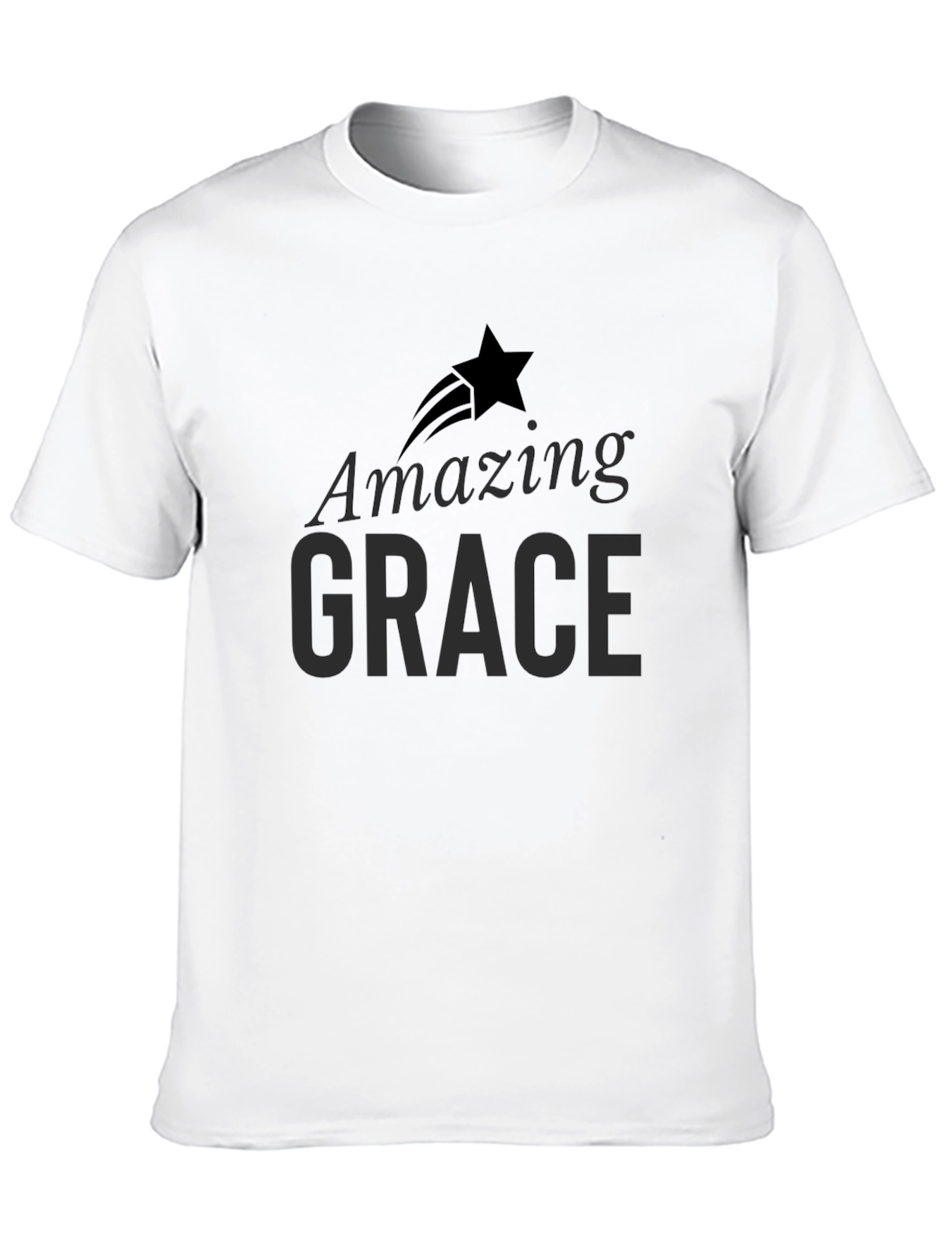 Black Amazing Grace Tee - Stylish Comfort view 10