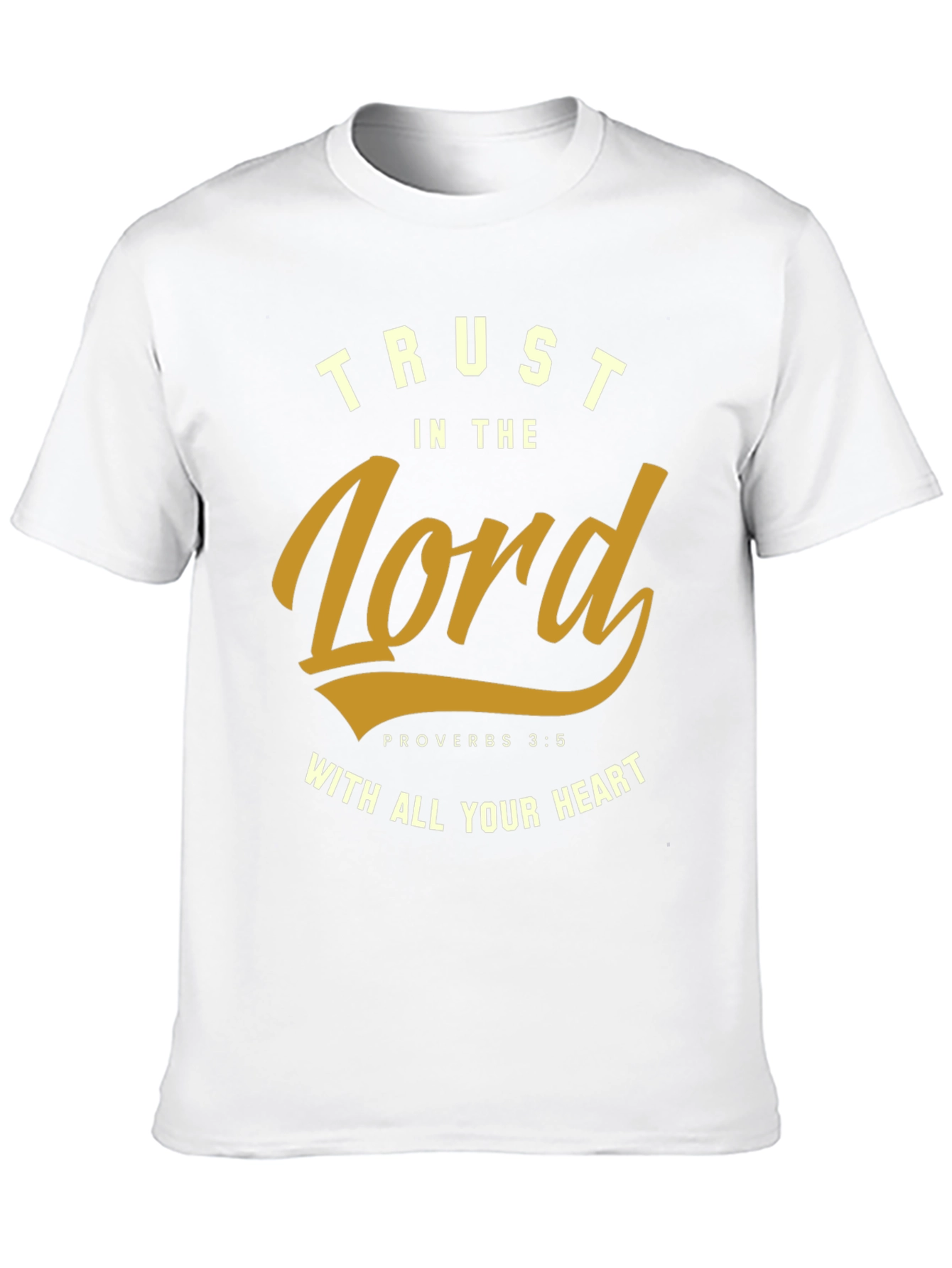 Black Trust in the Lord T-Shirt view 10