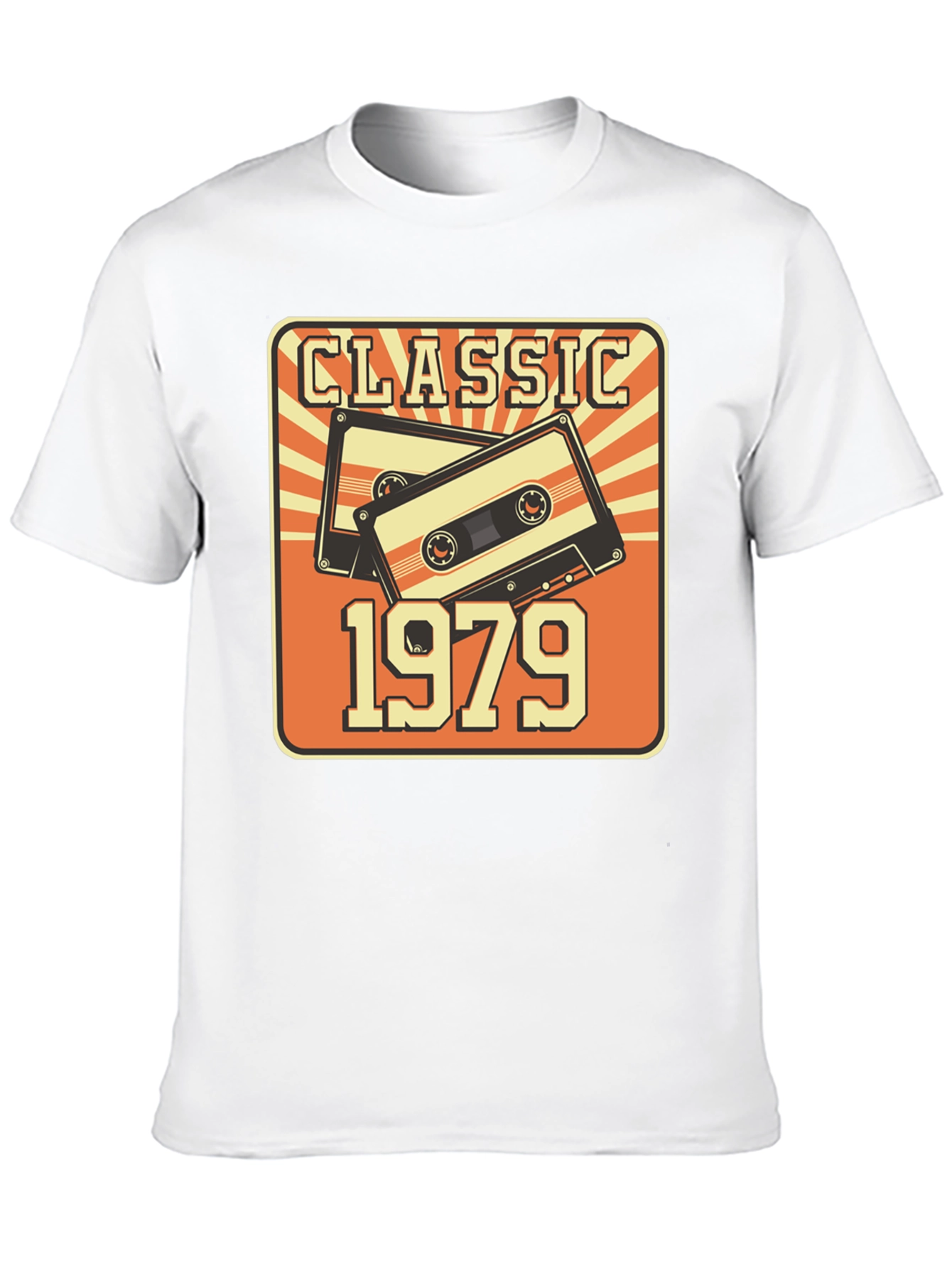 Black Classic 1979 Cassette Tape Graphic T-Shirt view 10