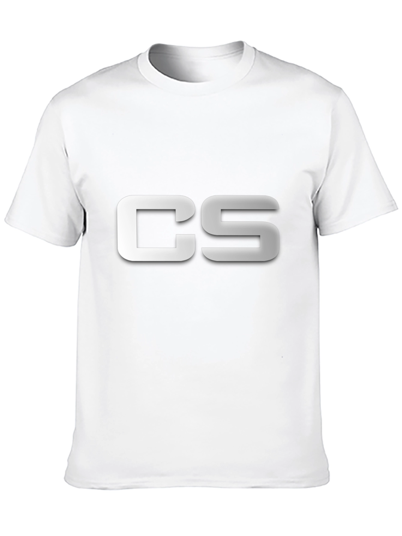 Black CS Logo Black T-Shirt view 10