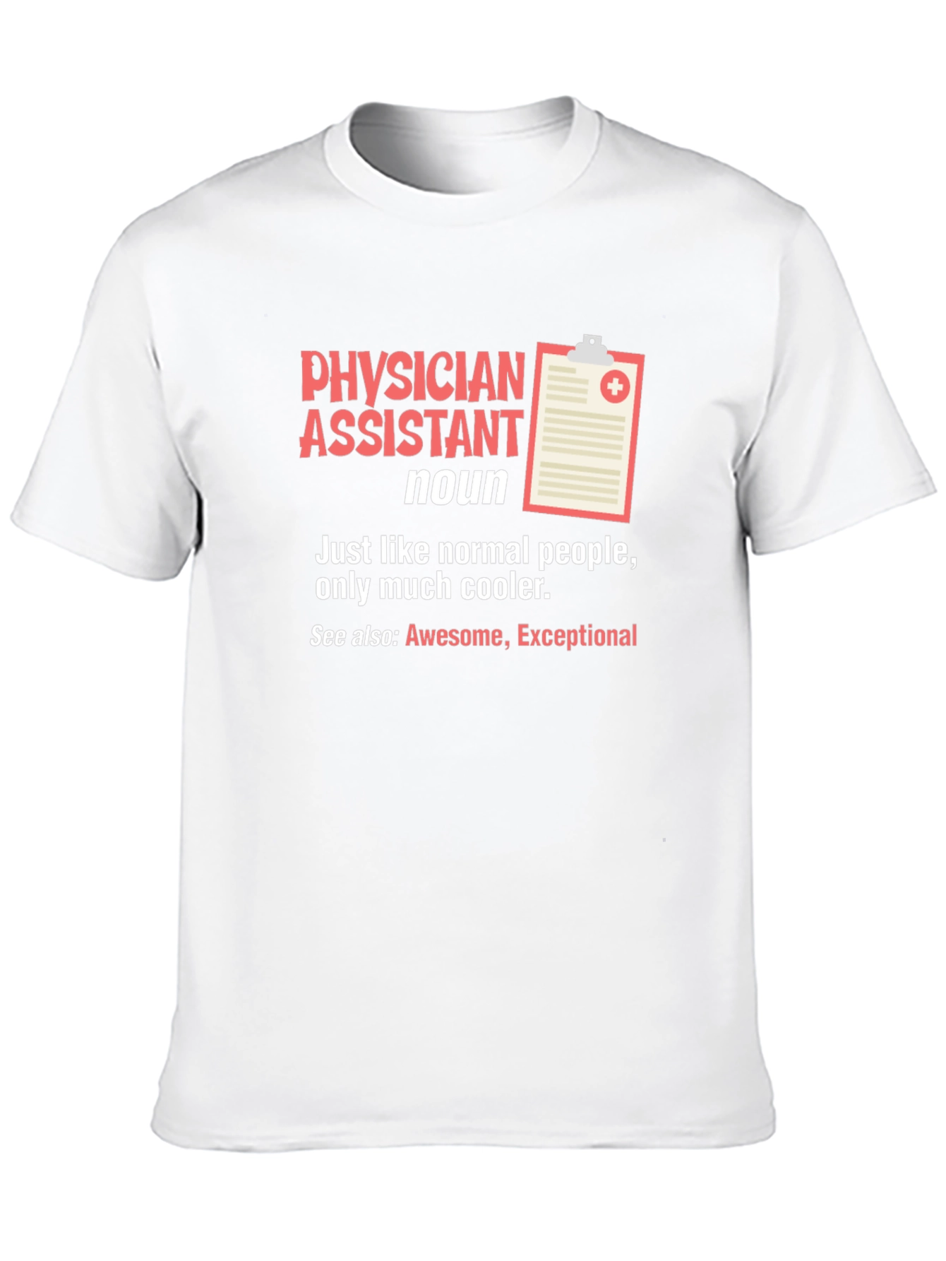 Black Physician Assistant Definition T-Shirt view 10