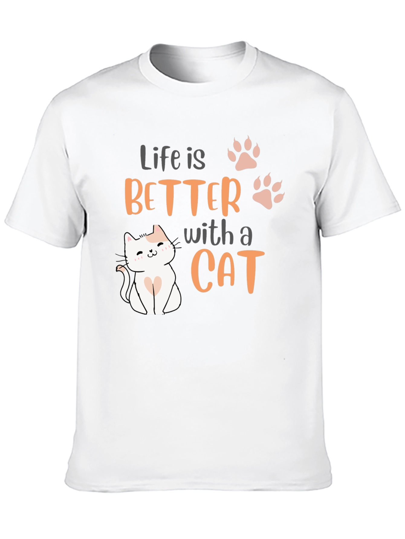 Black Life is Better with a Cat T-Shirt view 10