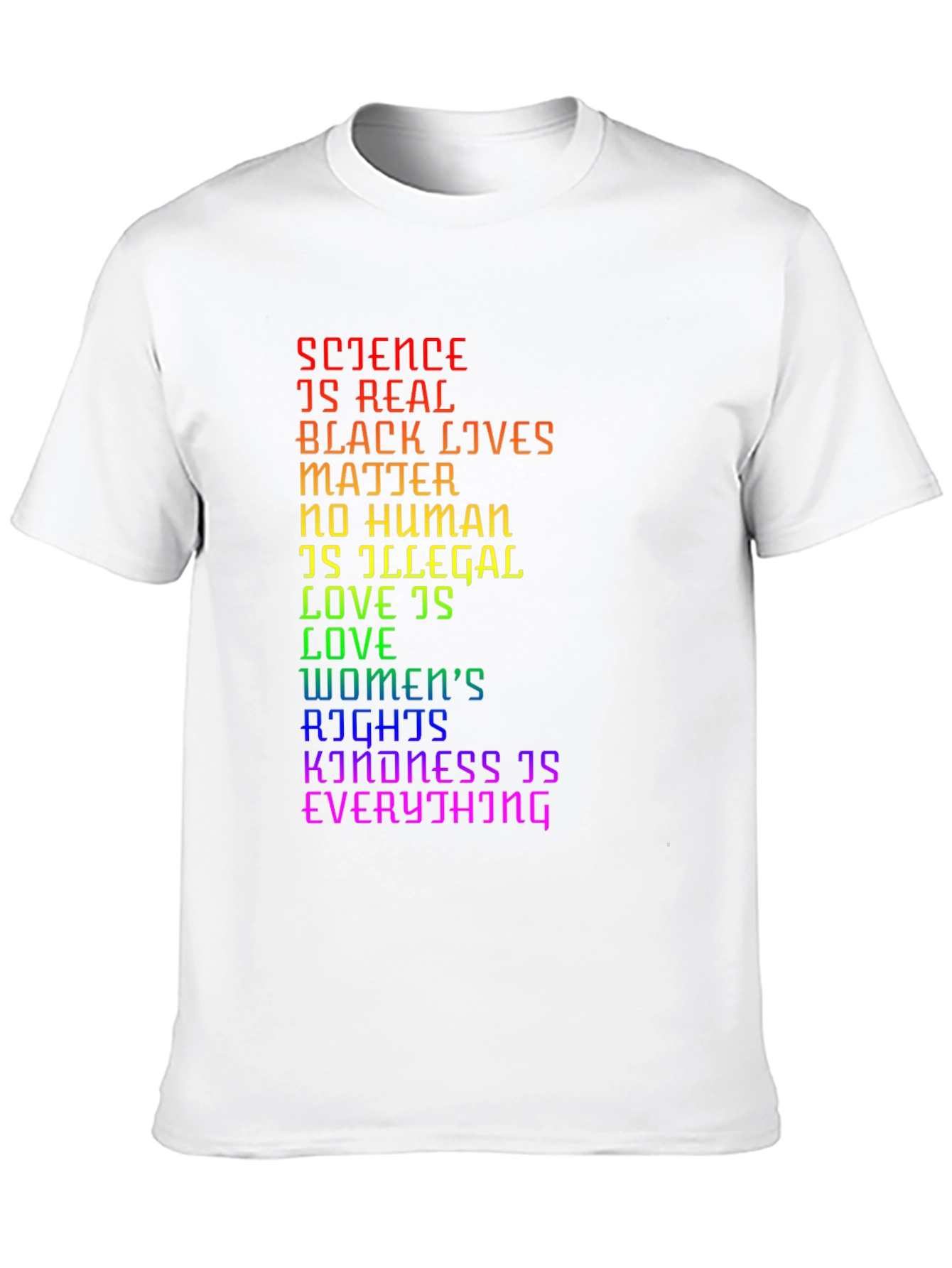Black Science is Real Black Lives Matter LGBTQ+ T-Shirt view 10
