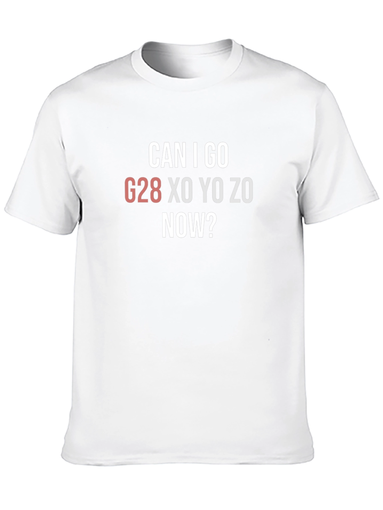 Black Can I Go G28 XO YO ZO Now? Funny CNC T-Shirt view 10