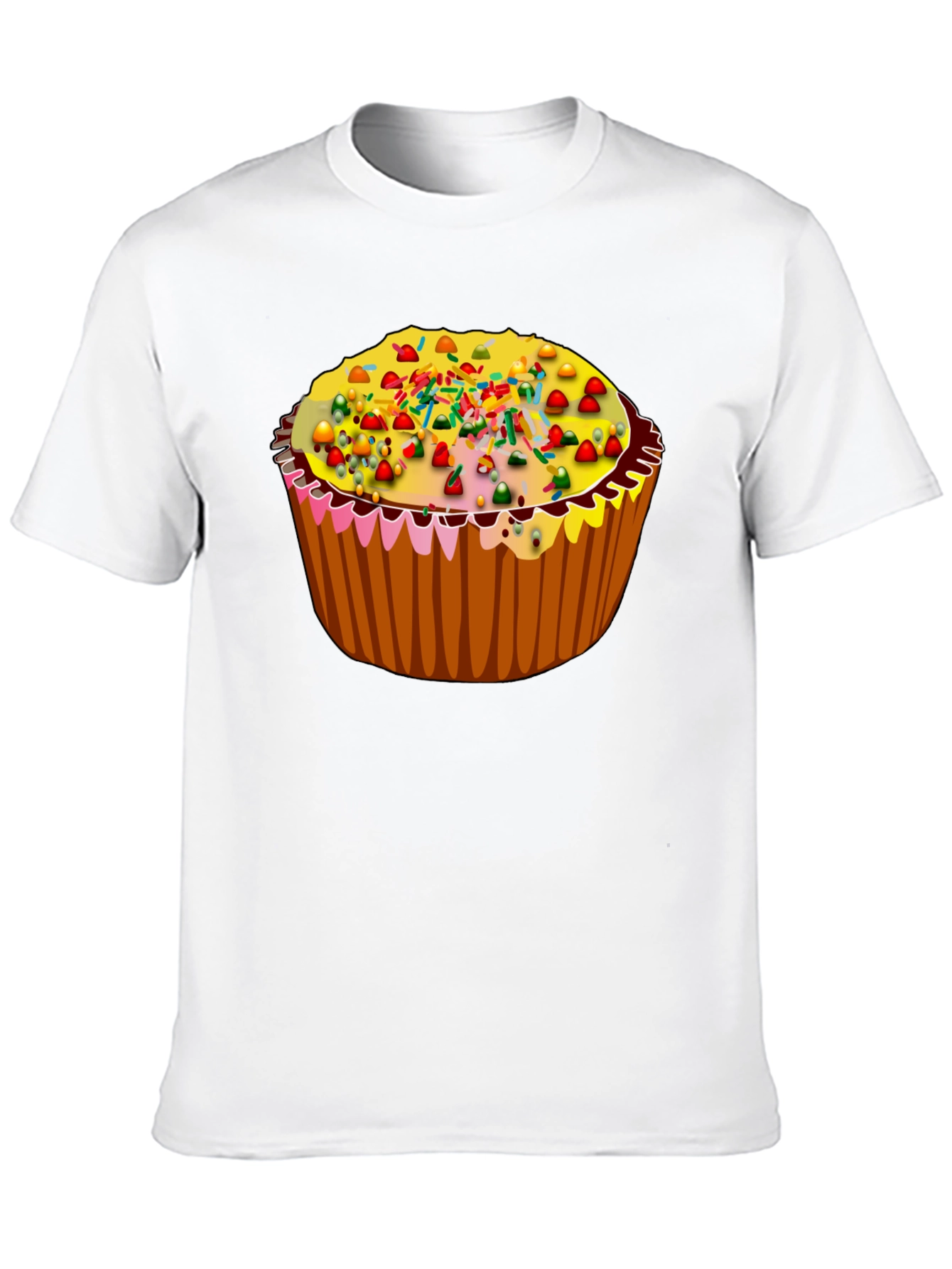 Black Cupcake T-Shirt - Sweet Treat Graphic Tee view 10