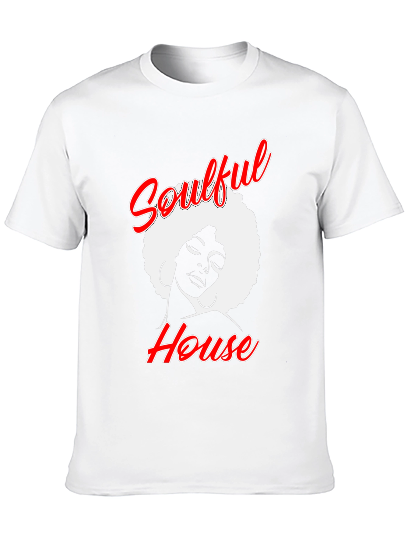 Black Soulful House Graphic T-Shirt - Black view 10