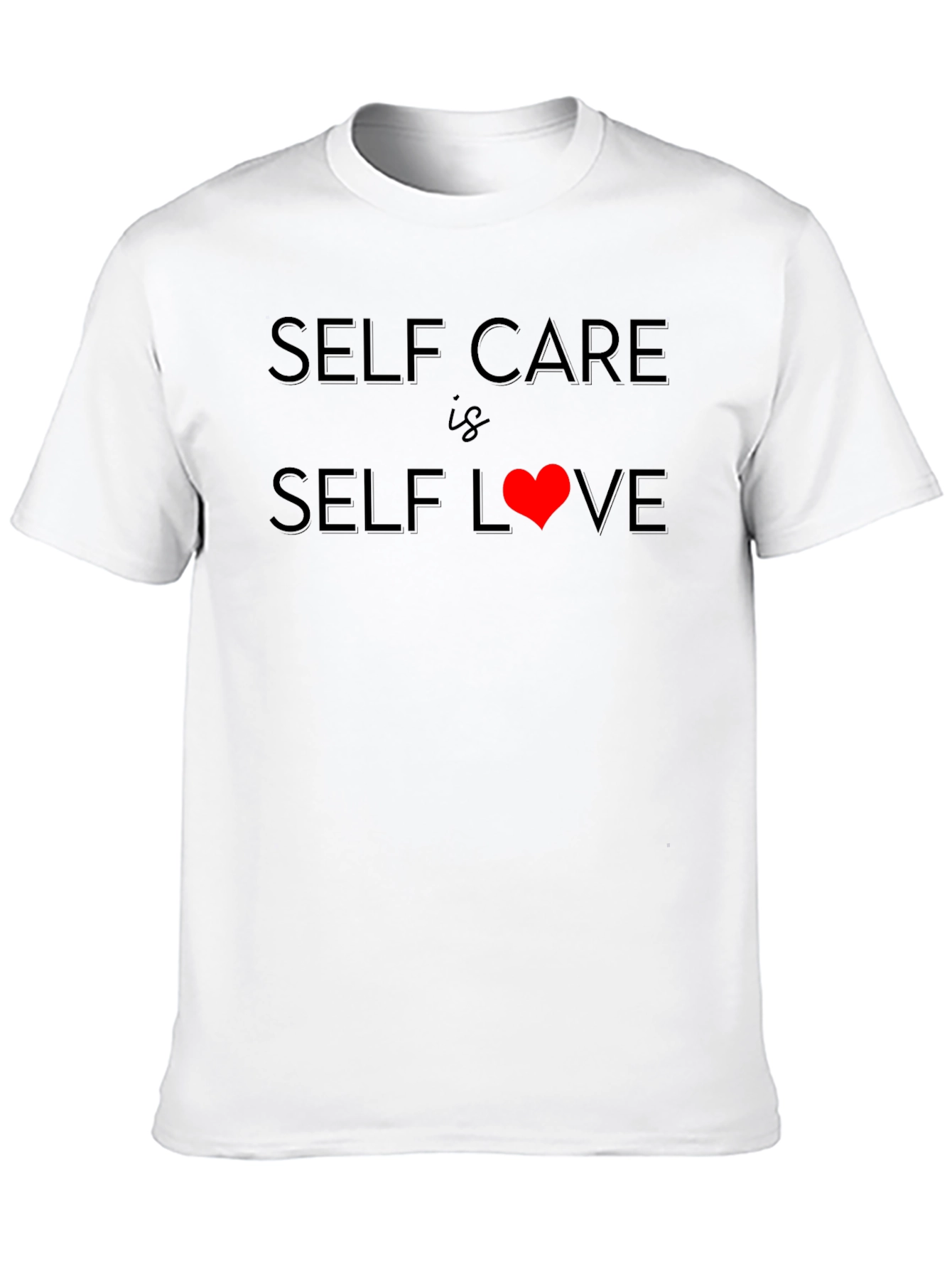 Black Self Care is Self Love Graphic T-Shirt view 10