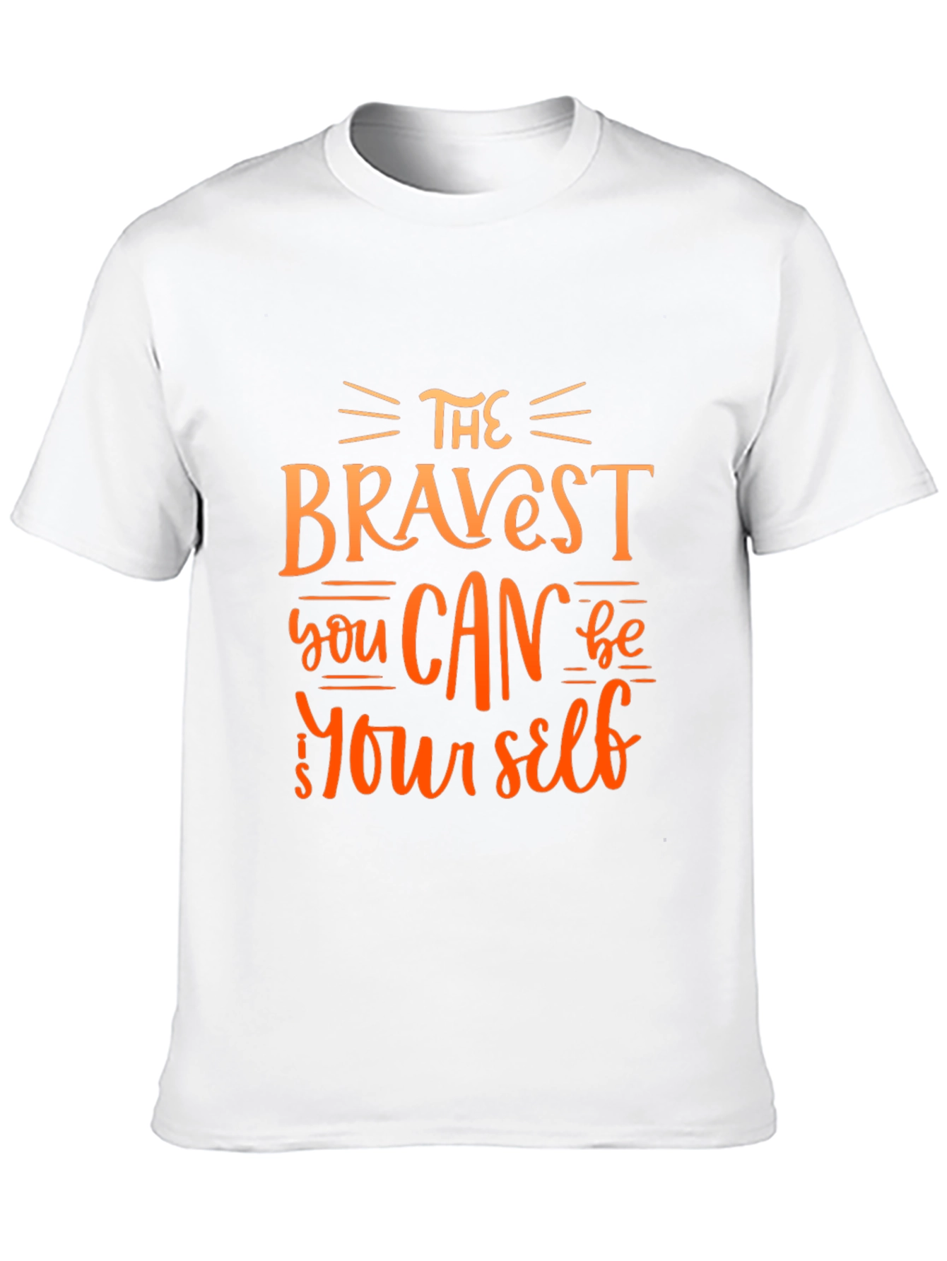 Black The Bravest You Can Be T-Shirt view 10