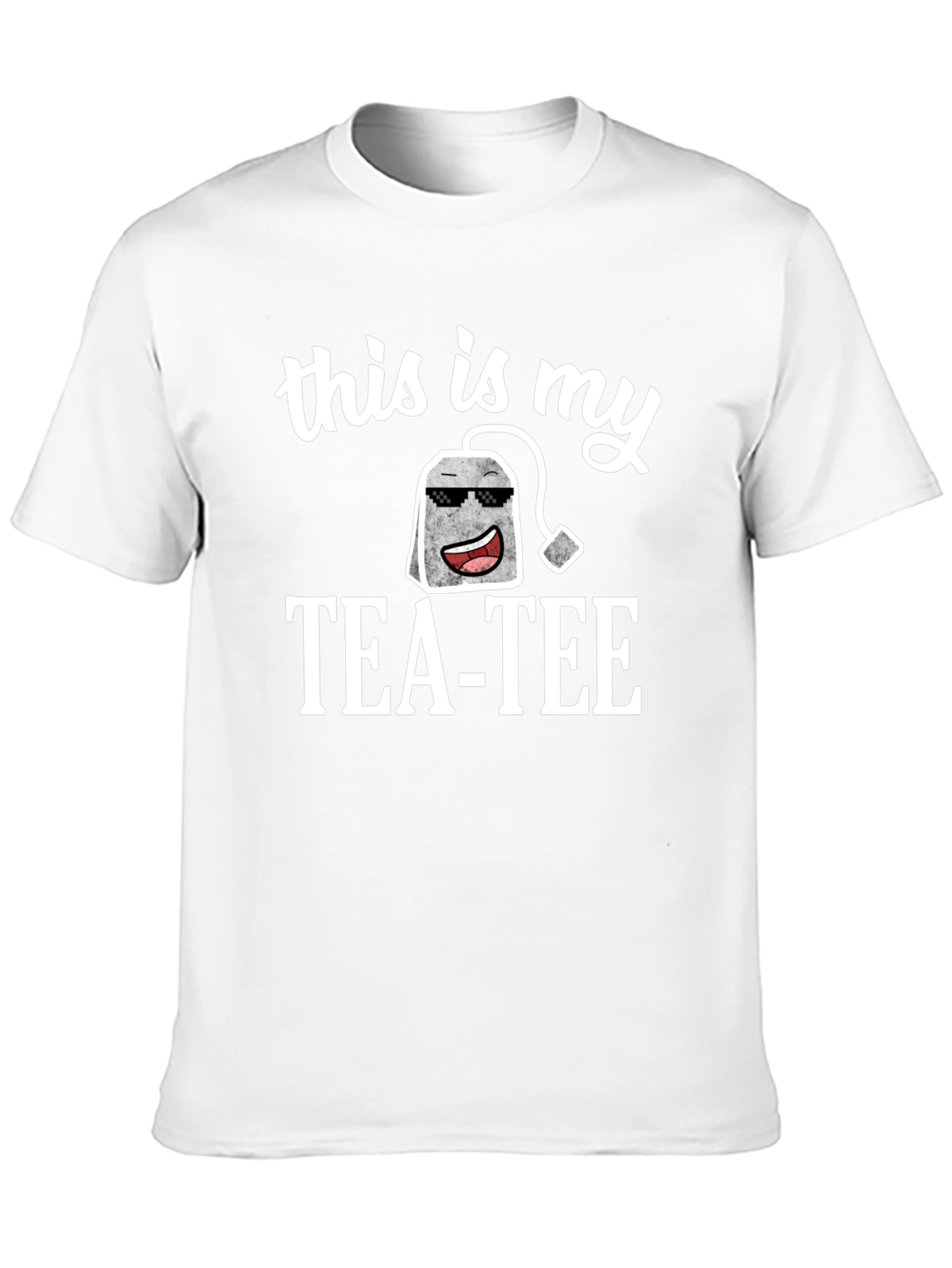Black This is My Tea-Tee Funny T-Shirt view 10