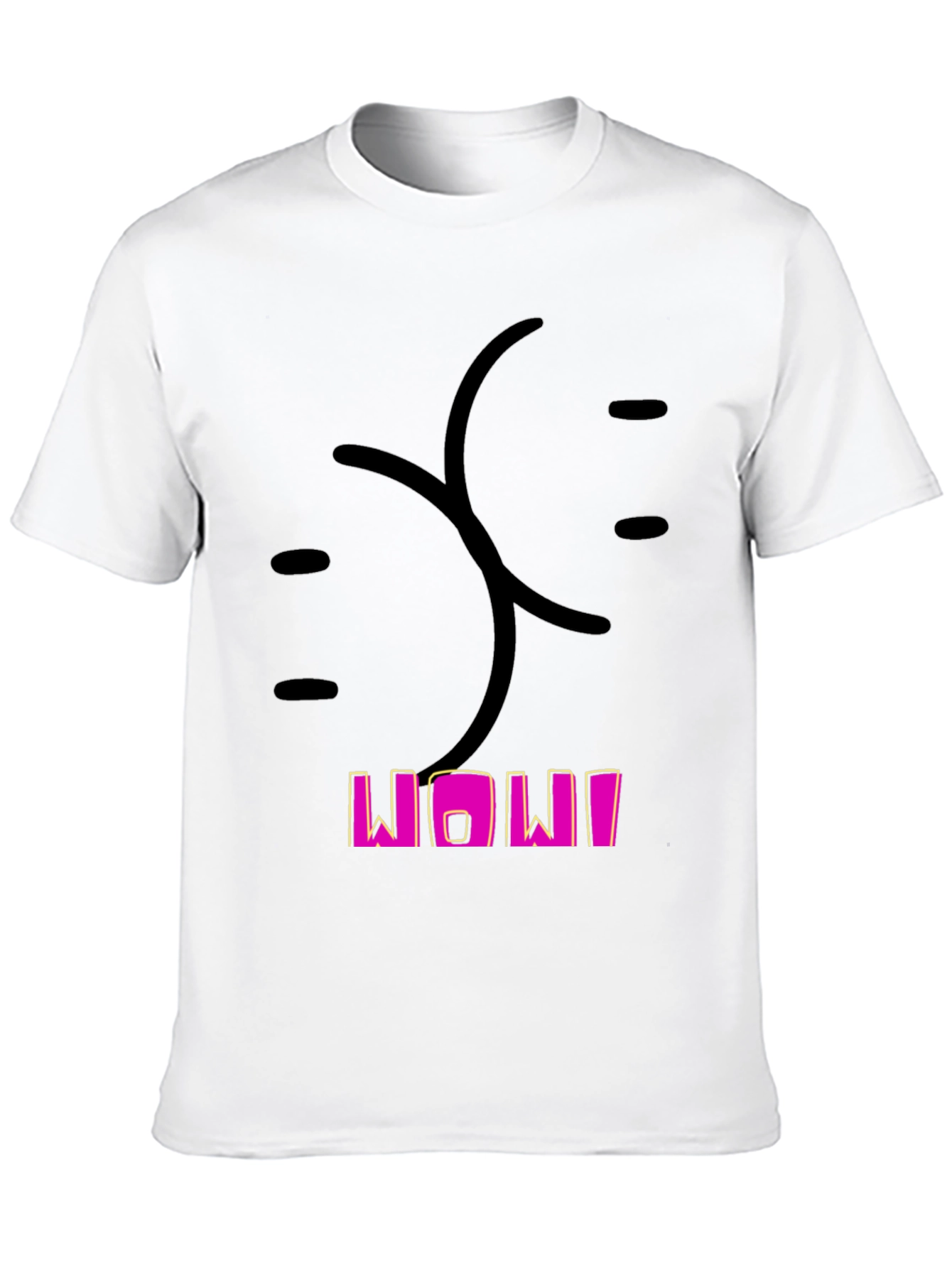 Black Funny Butt Graphic Black T-Shirt for Men view 10