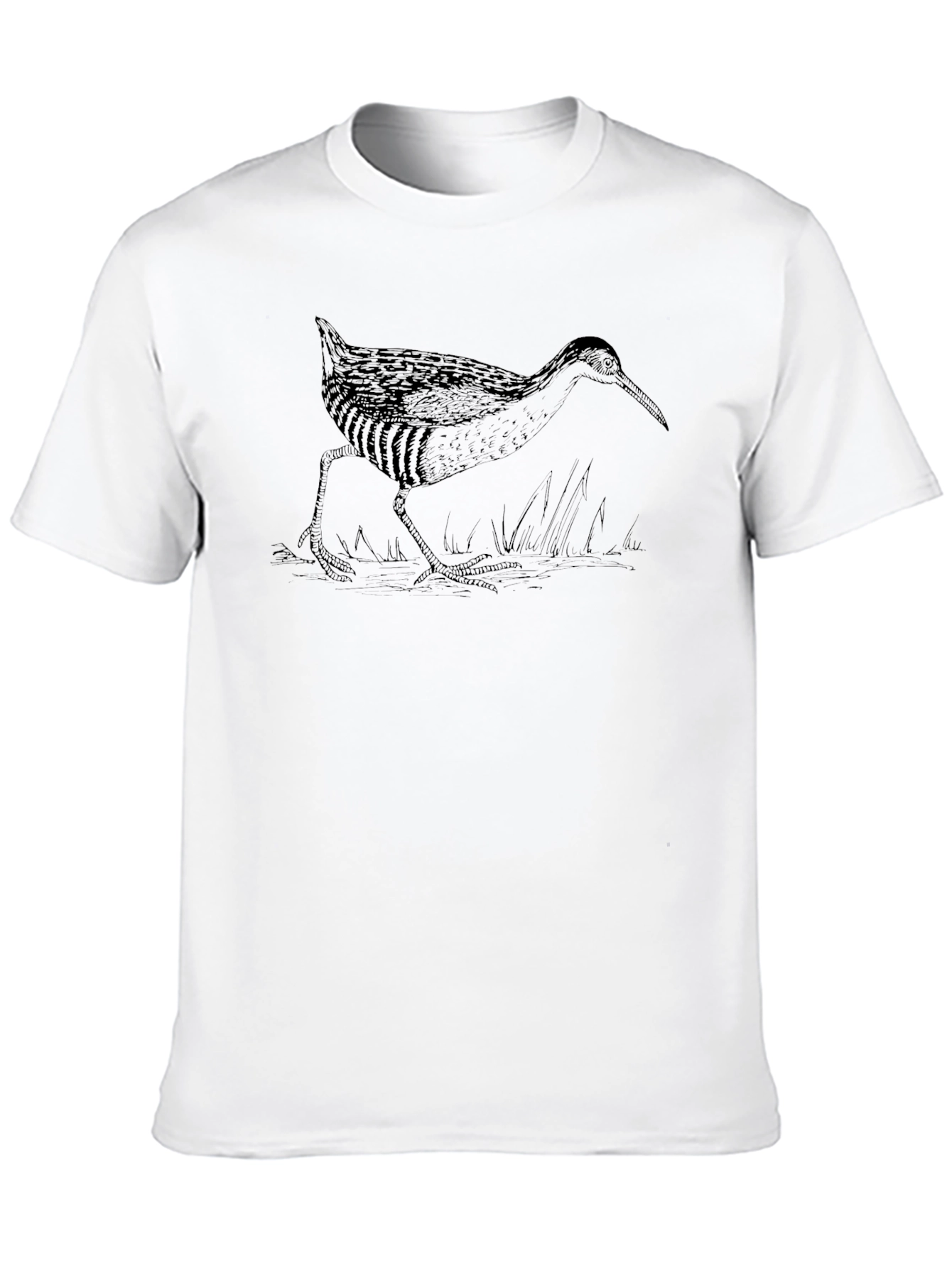 Black Bird Graphic Print Black T-Shirt view 10