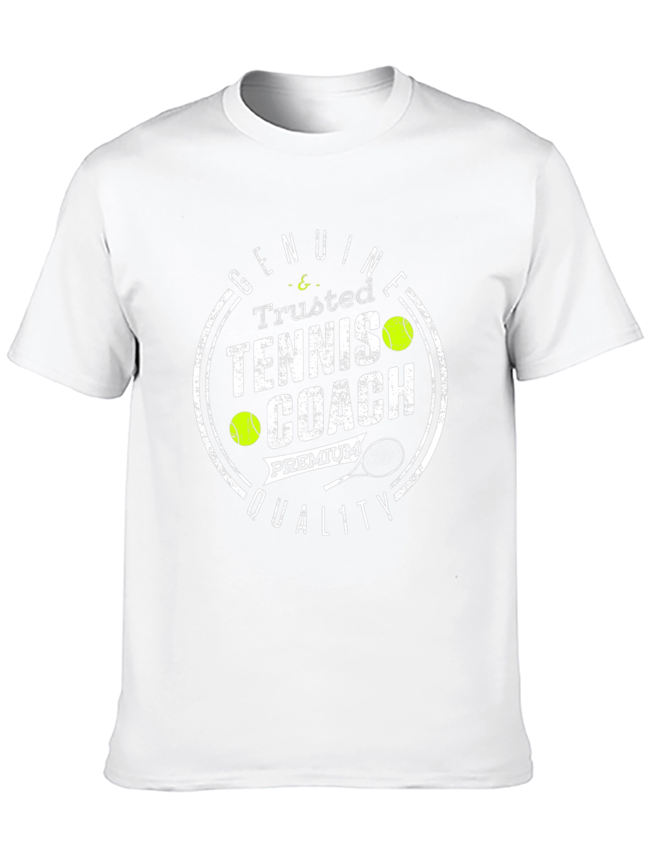Genuine Trusted Tennis Coach Premium Quality T-Shirt - 10