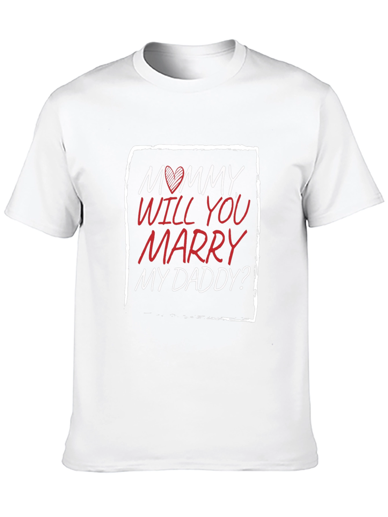Black Mommy Will You Marry My Daddy? T-Shirt view 10