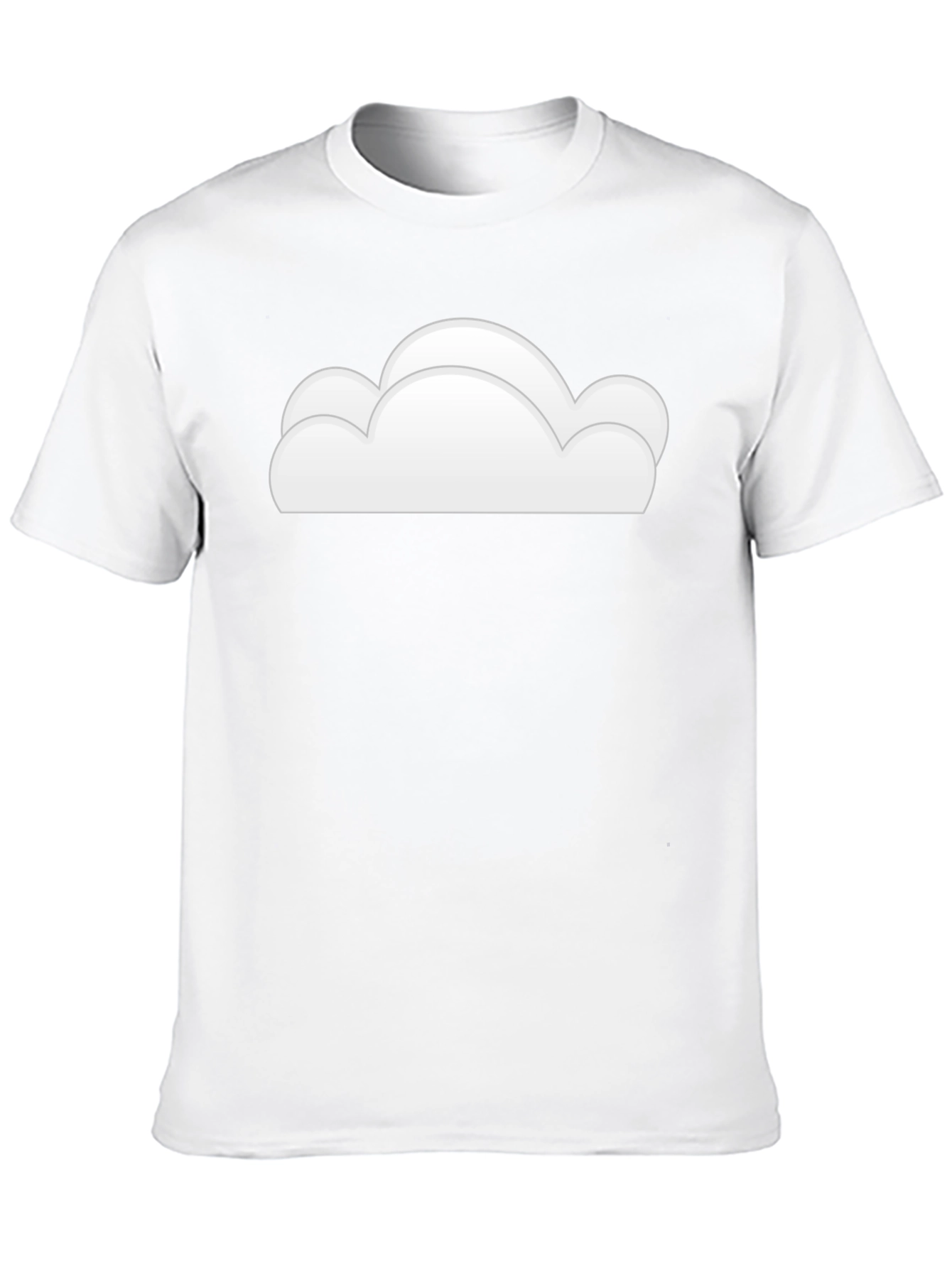 Black Cloud Graphic Black T-Shirt view 10
