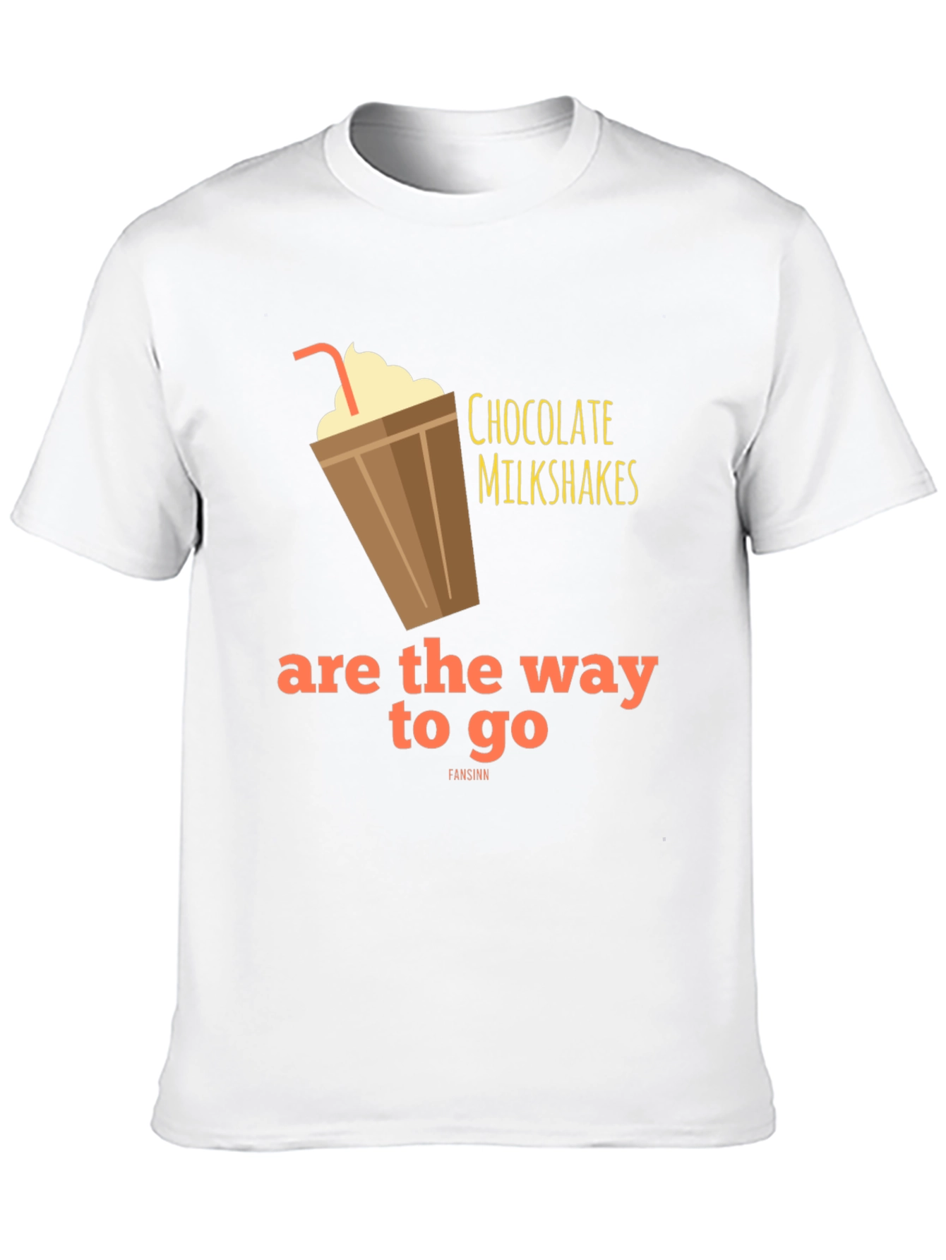 Black Chocolate Milkshake T-Shirt - Sweet Tooth Style! view 10