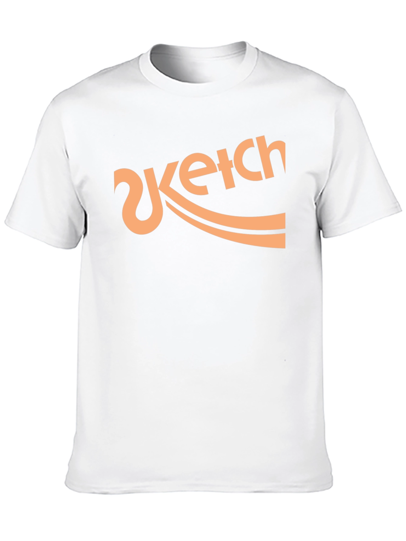 Black Sketch Logo Black T-Shirt Graphic Tee view 10