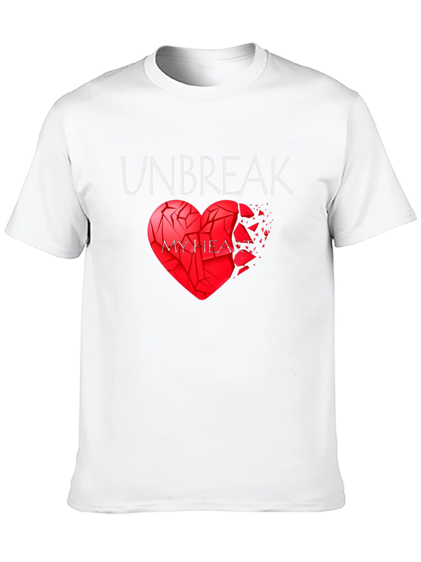 Black Unbreak My Heart Graphic Tee - Trendy Comfort Fit view 10