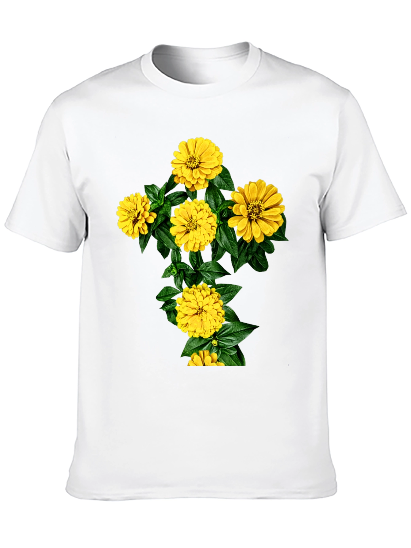 Black Floral Cross Graphic Tee - Stylish Comfort view 10