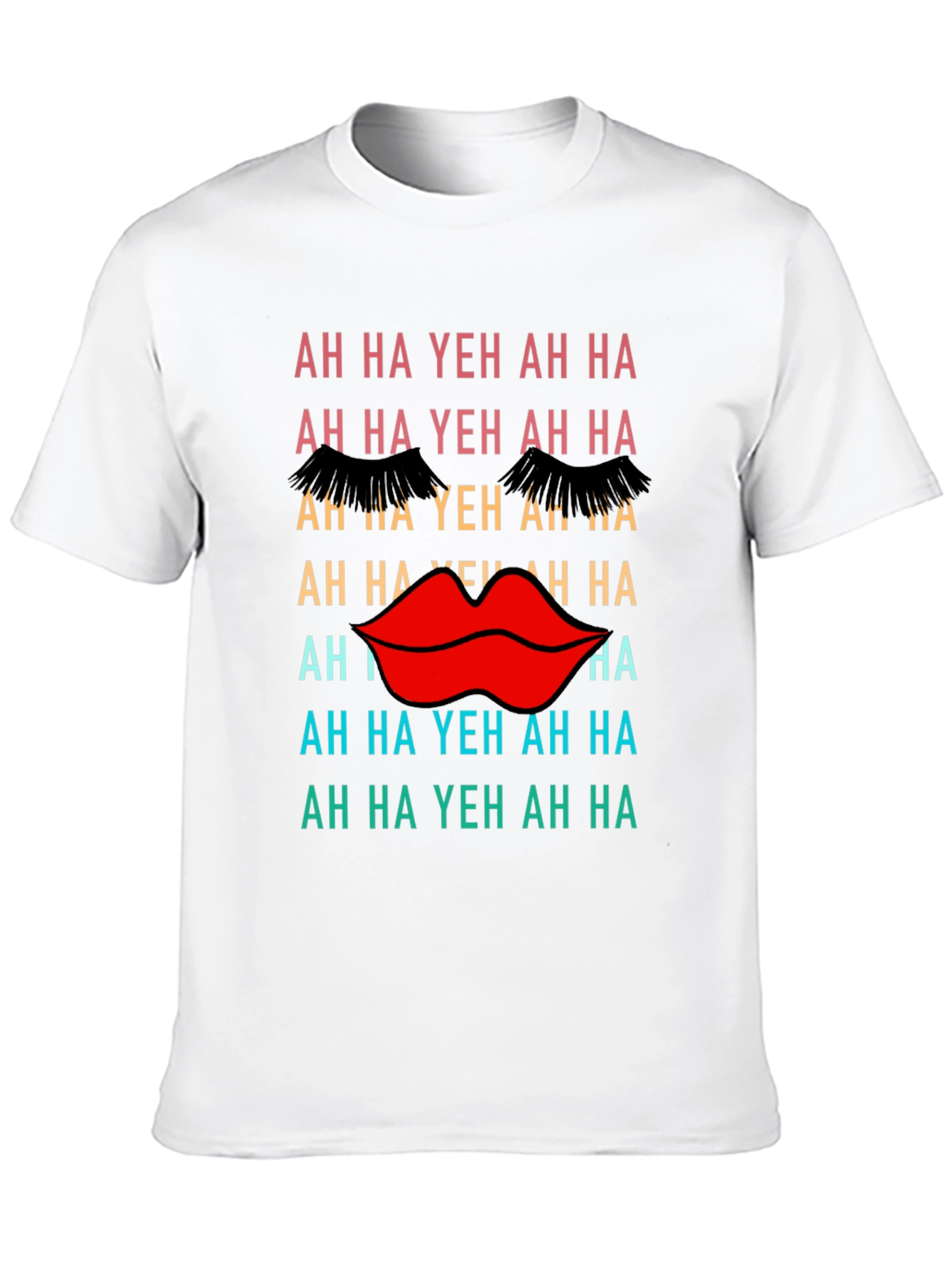 Black Ah Ha Yeh Ah Ha Graphic Tee view 10