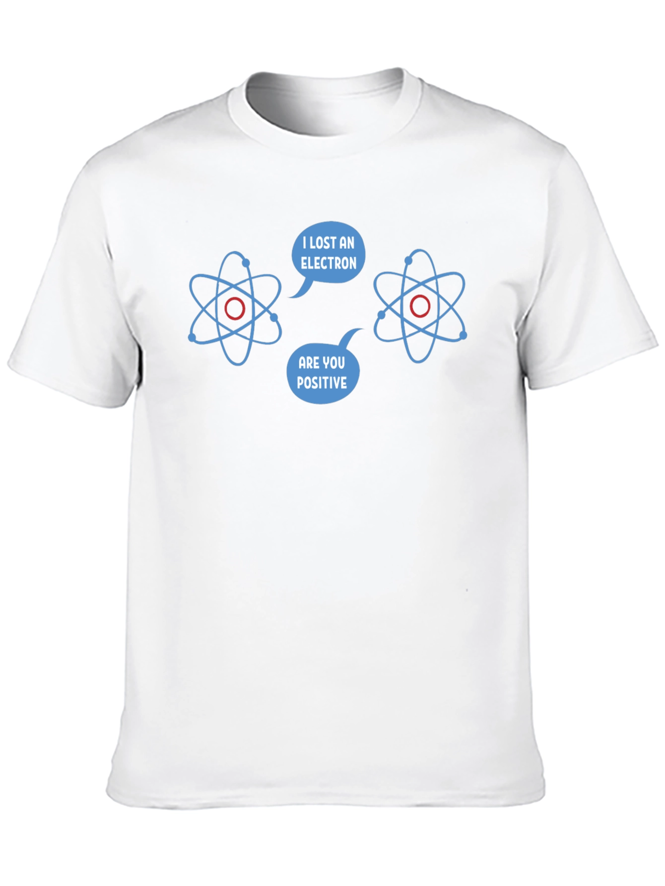 Black Lost Electron T-Shirt - Funny Science Humor Tee view 10