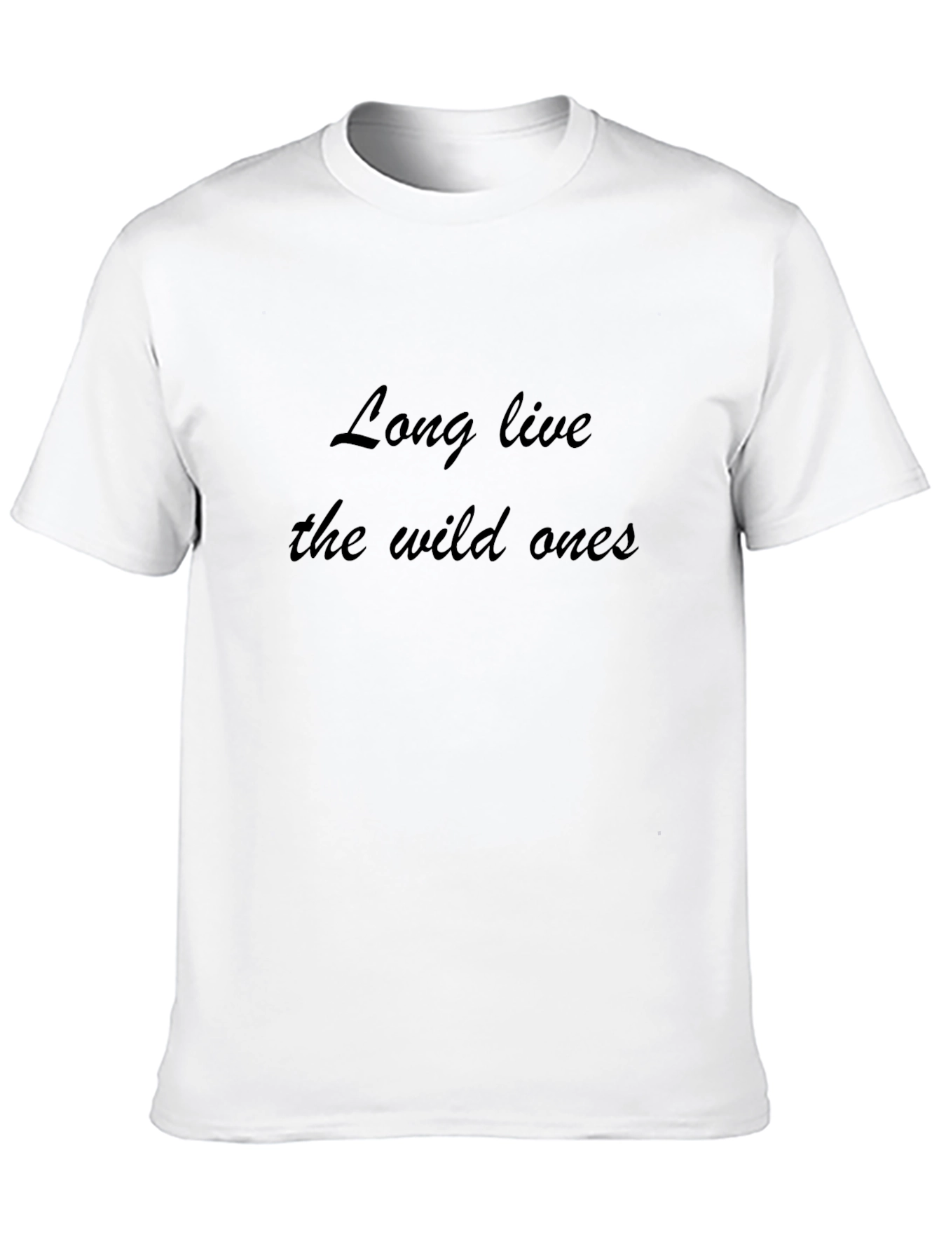 Black Long Live The Wild Ones T-Shirt view 10