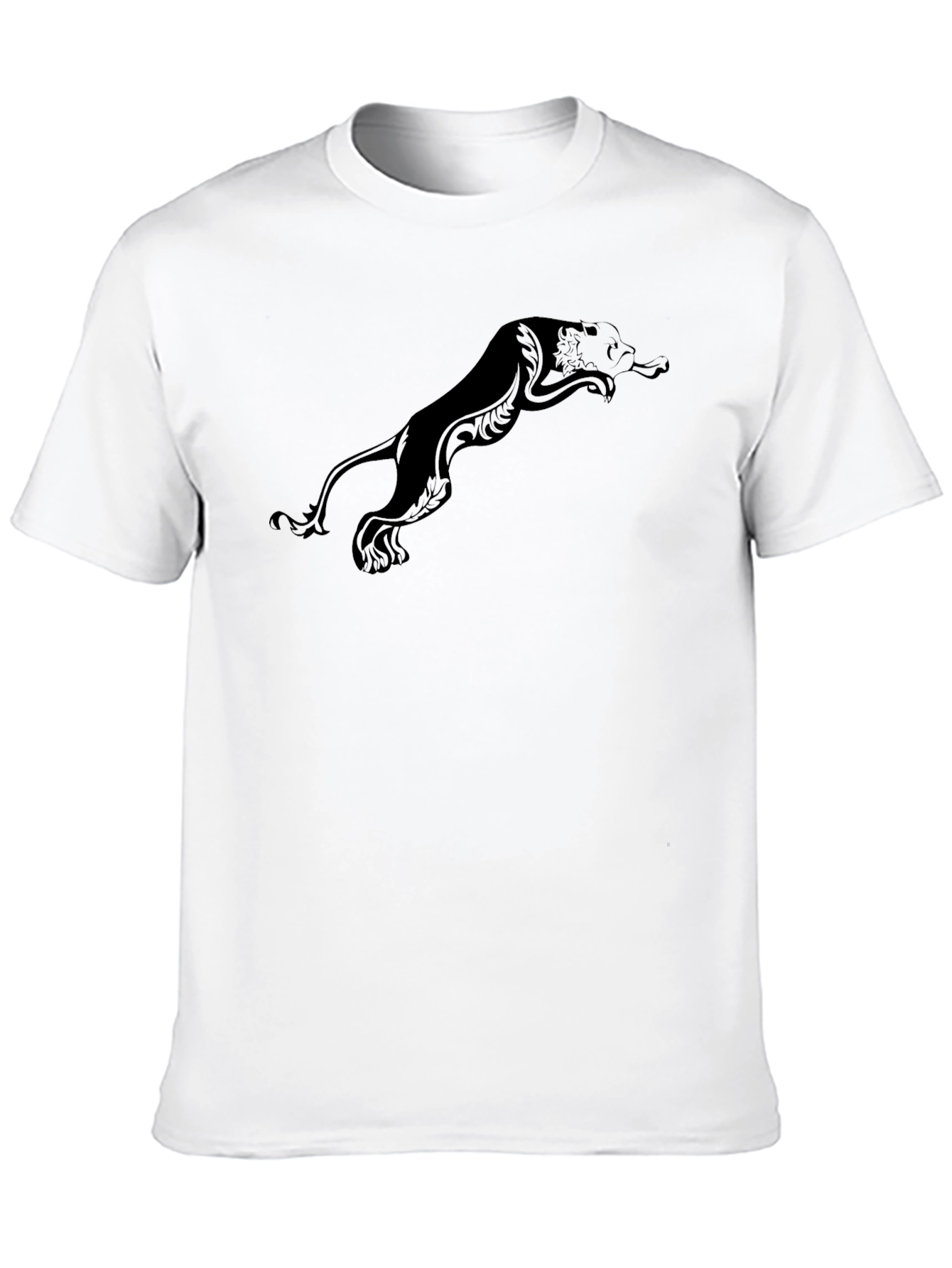 Black Black Panther Graphic Tee - Stylish Men's Casual T-Shirt view 10