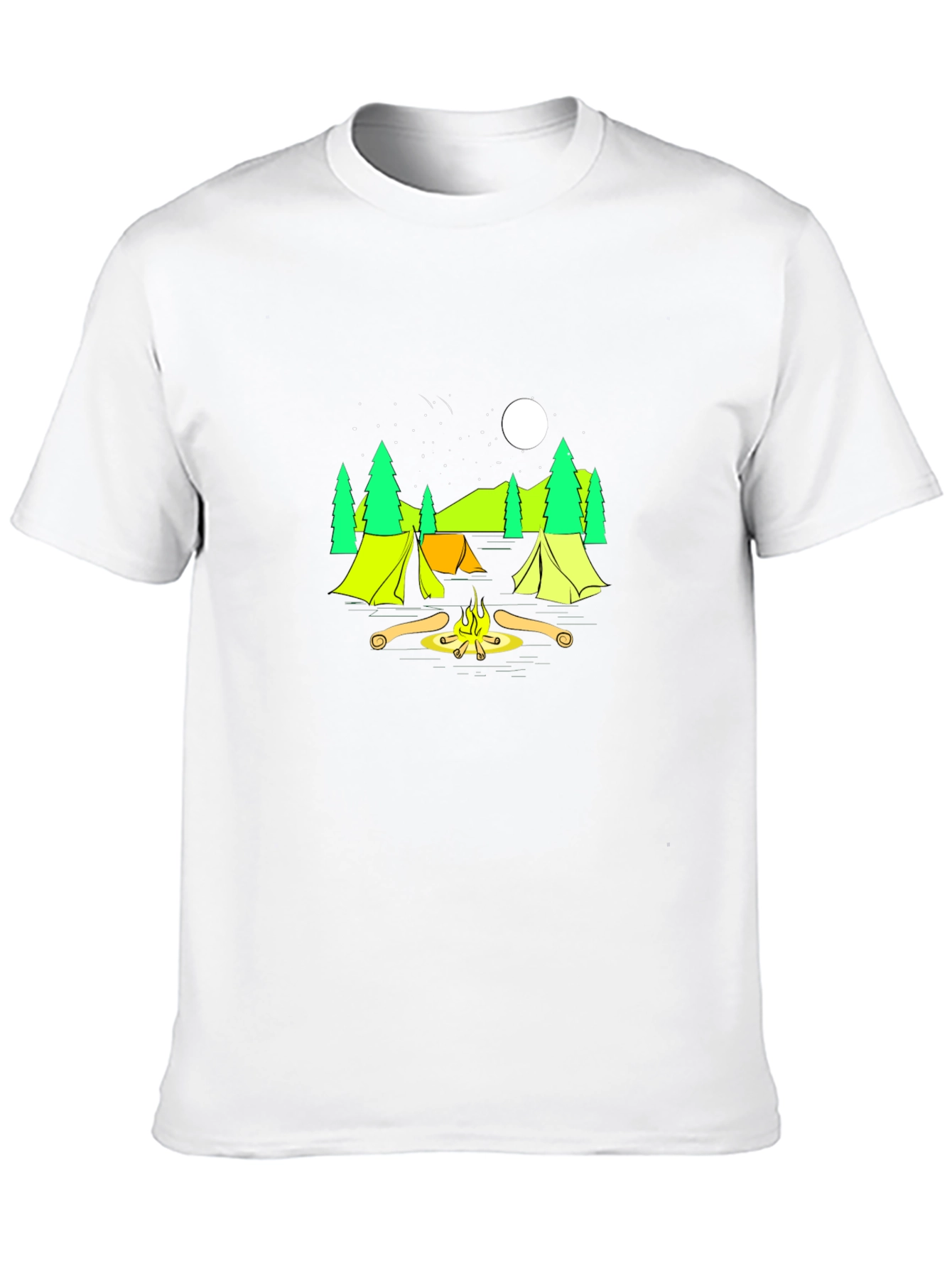 Black Camping Graphic Tee - Adventure Ready! view 10