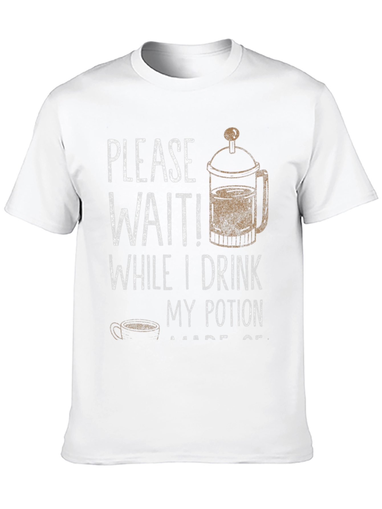 Black Coffee Potion Graphic Tee view 10